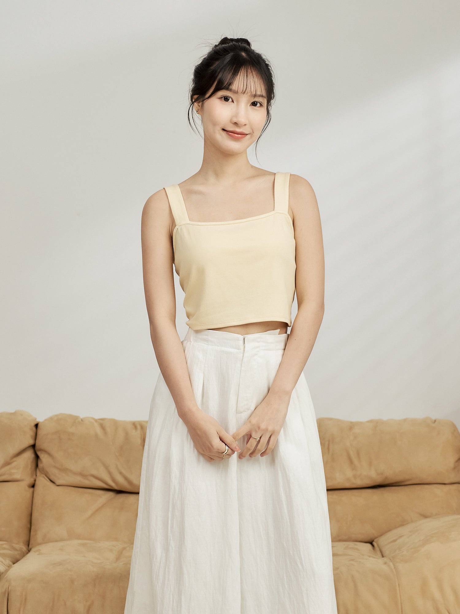 Wide Strap Tank Top