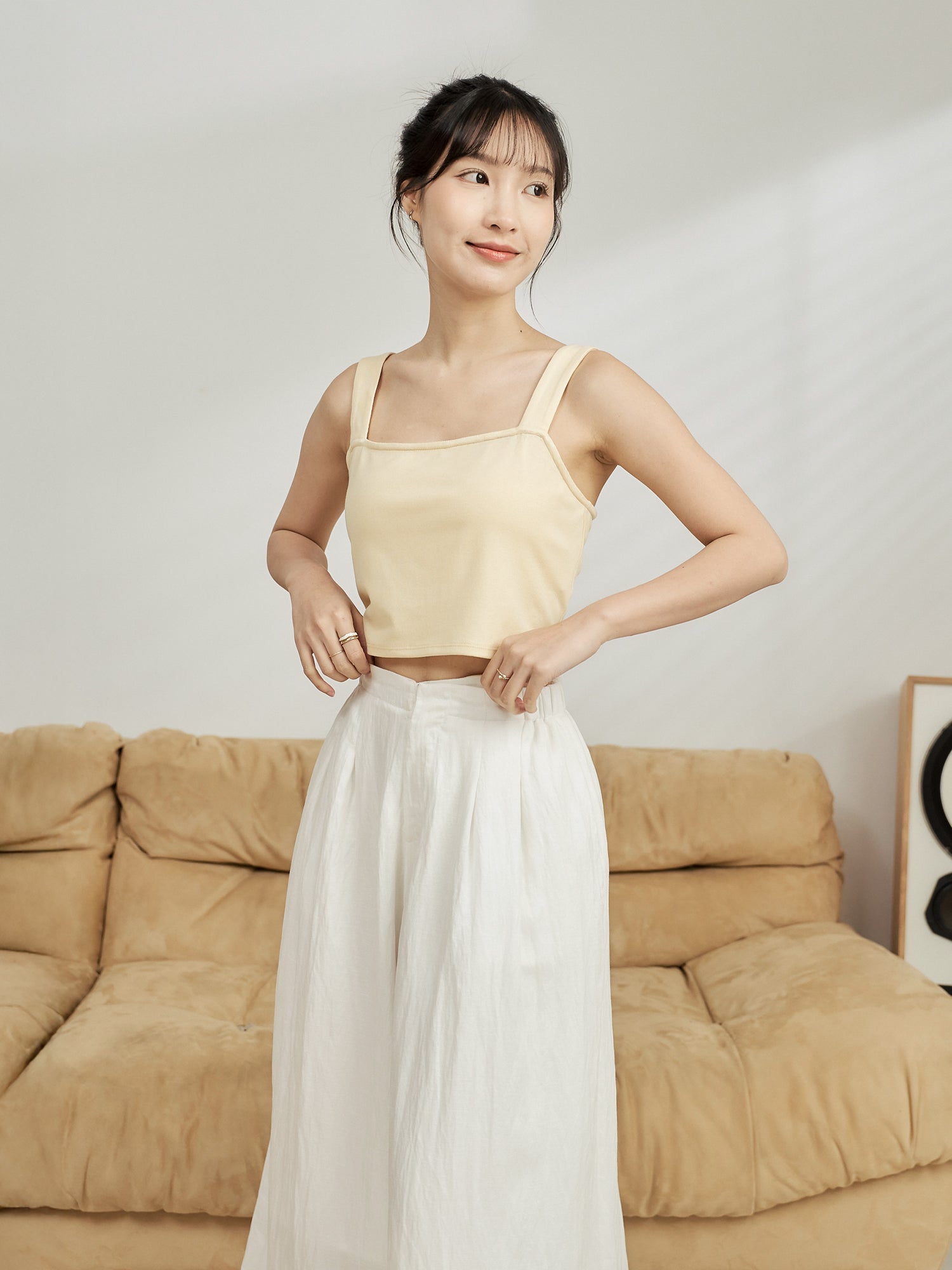 Wide Strap Tank Top