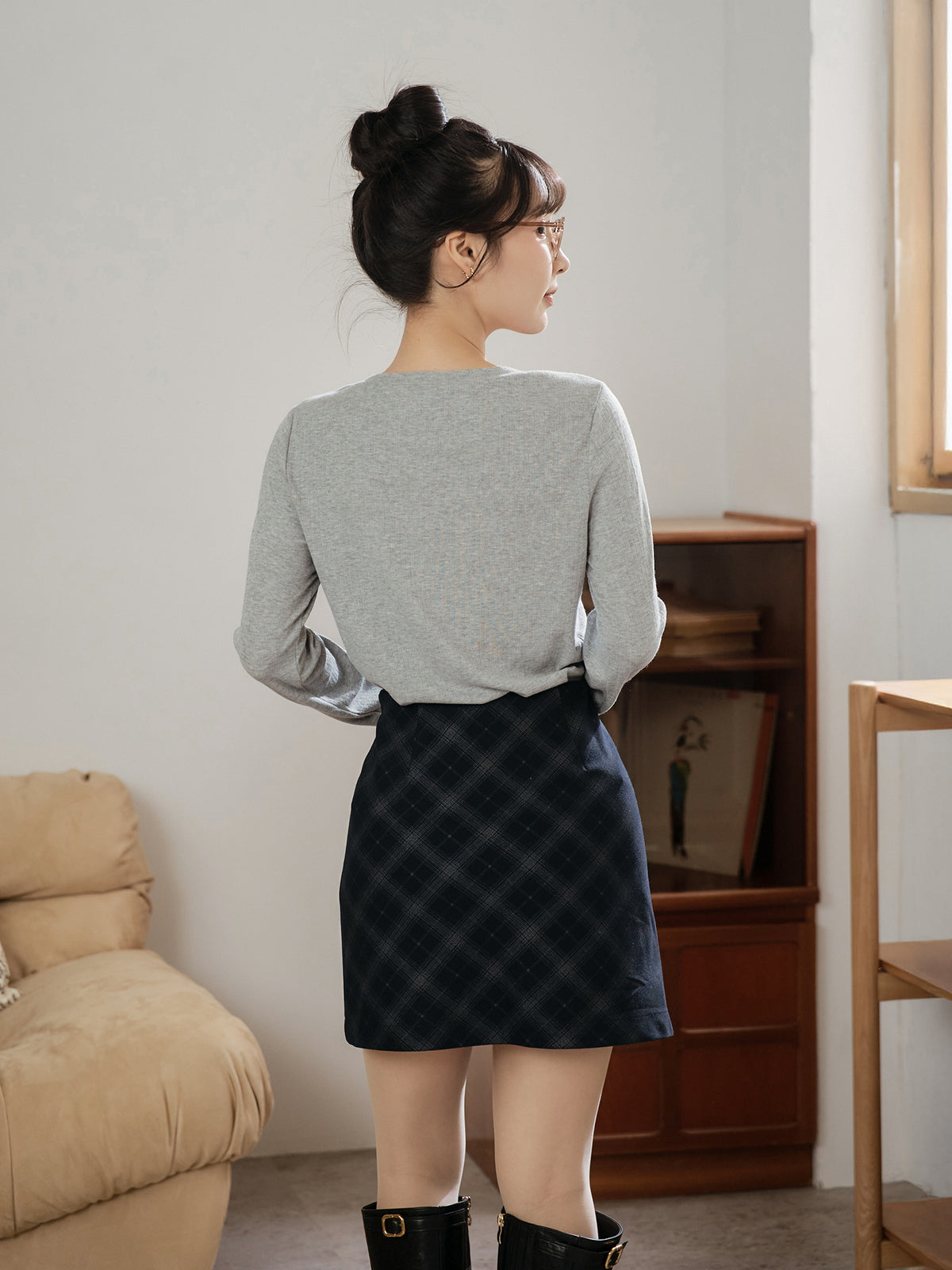 Long Sleeve Henley Top