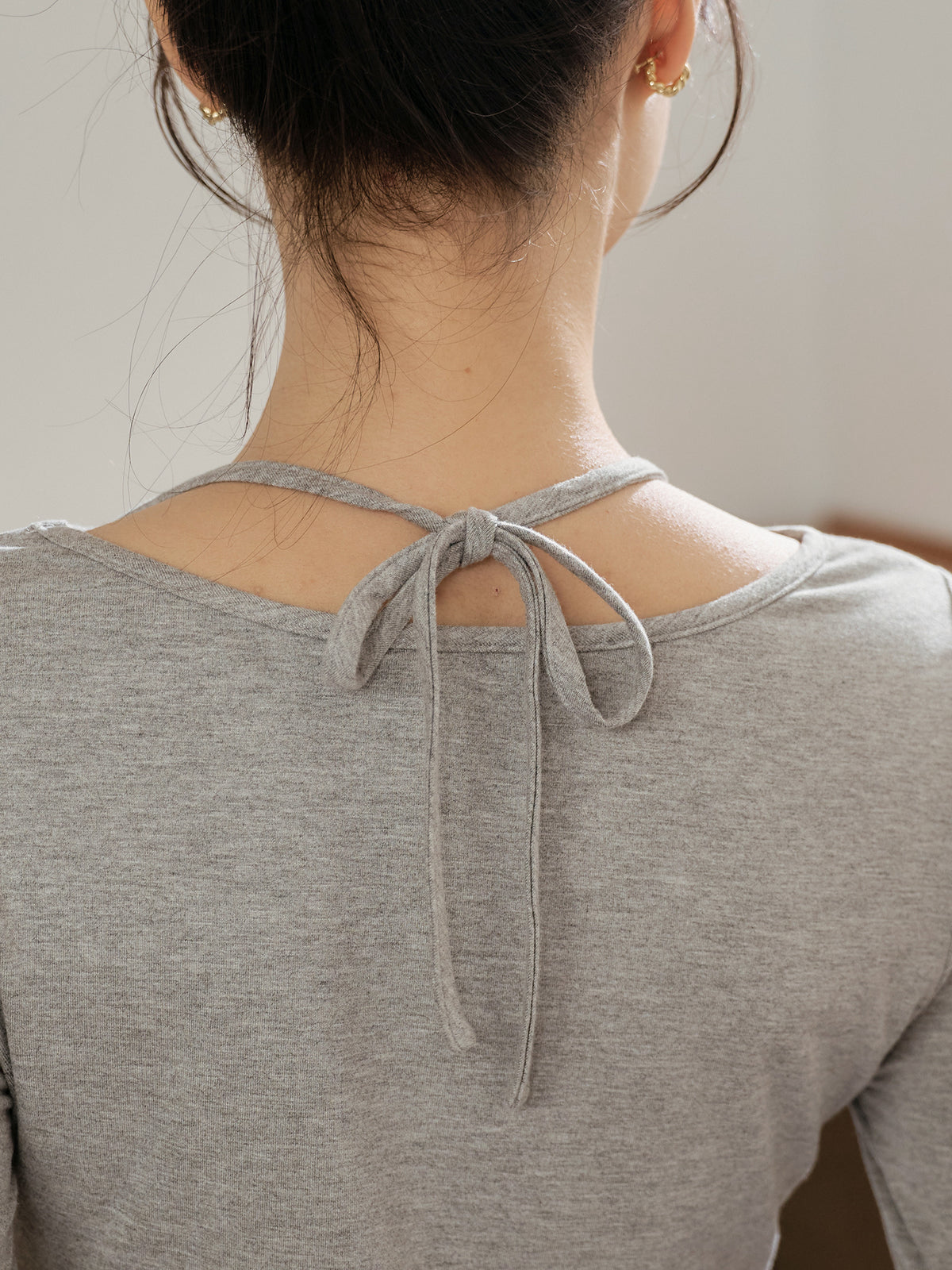 Layered Halter Neck Top