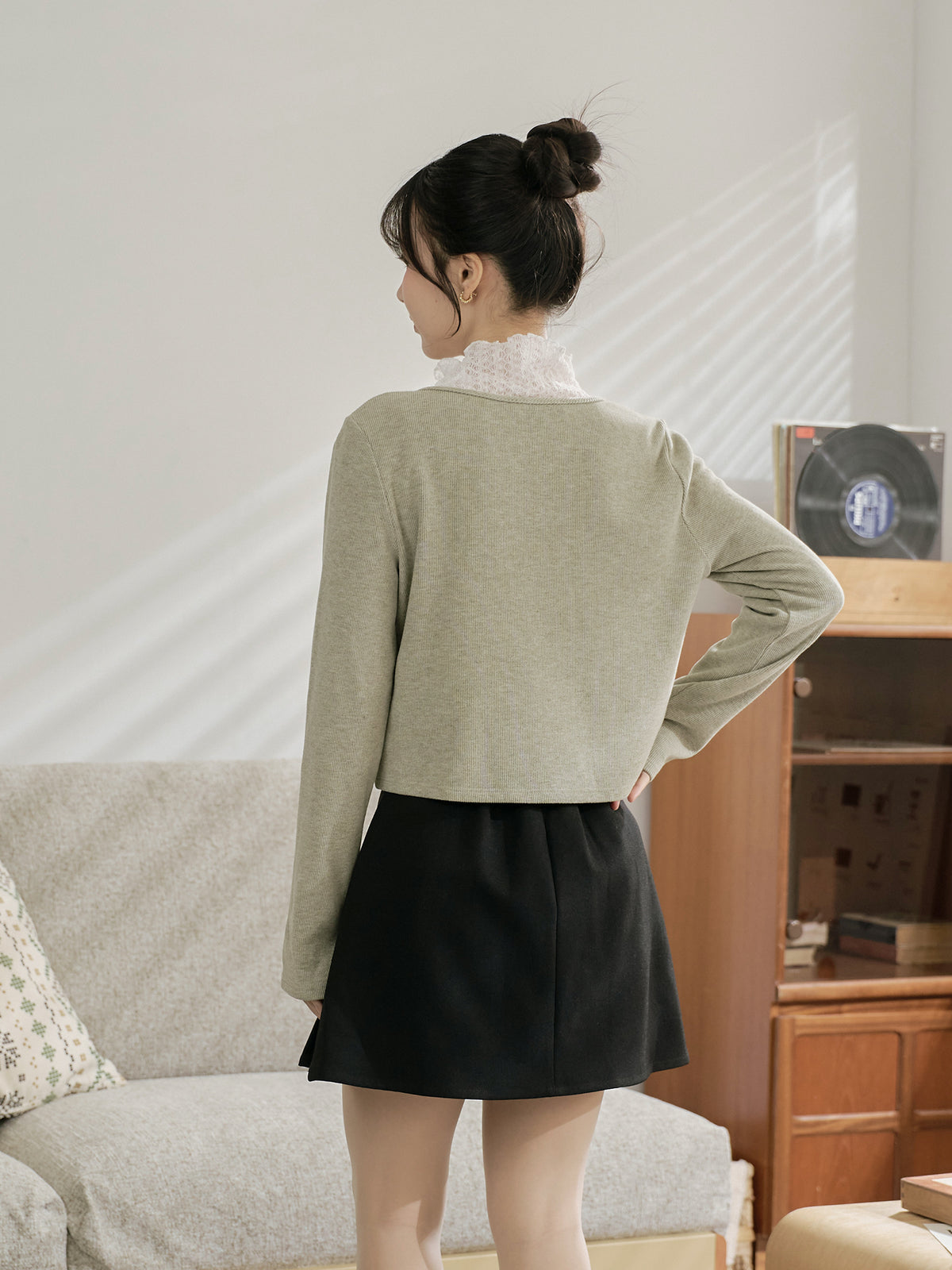 Soft Touch Cashmere Buttoned Cardigan