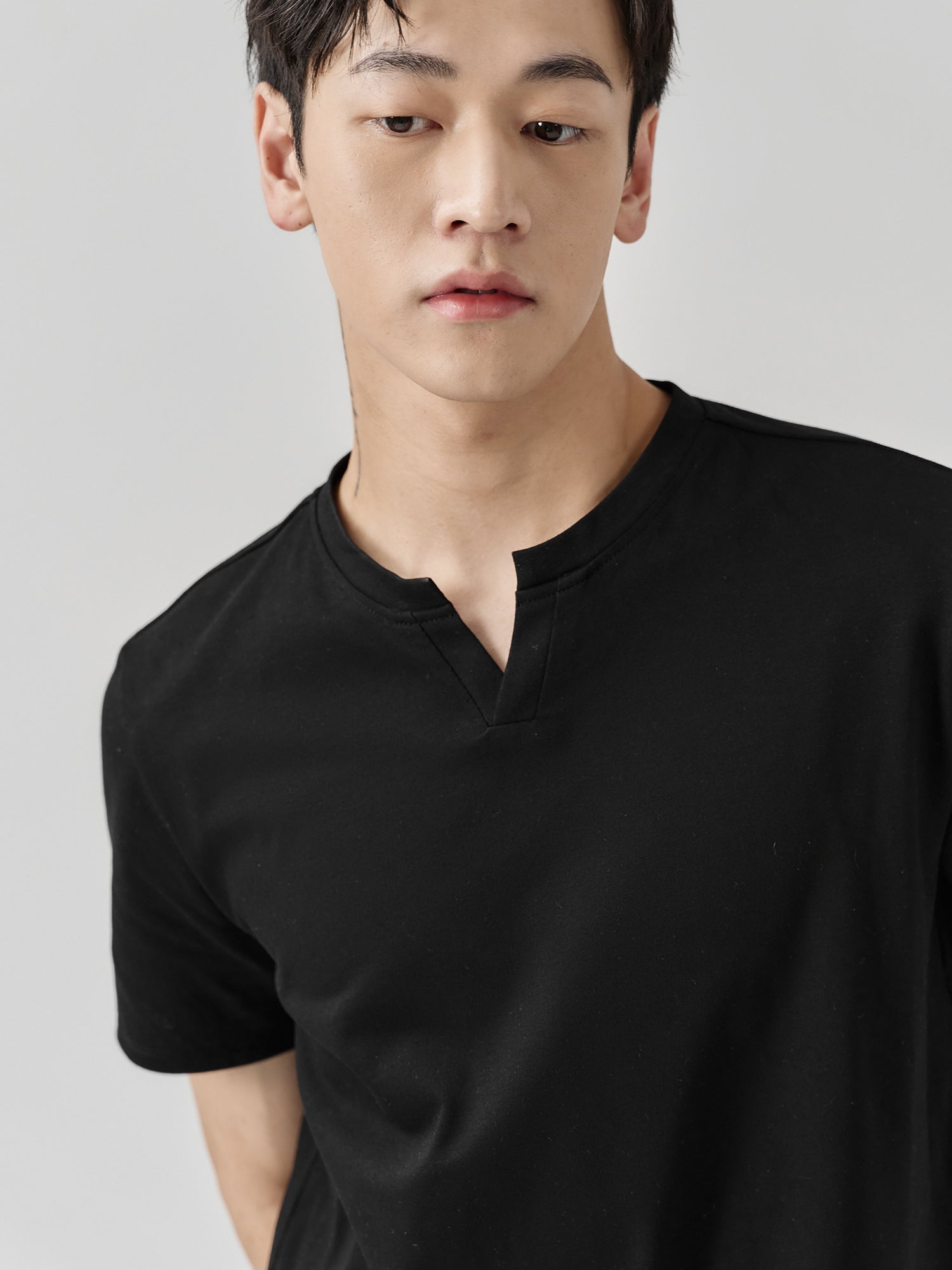 Icon V-Neck Cotton Tee