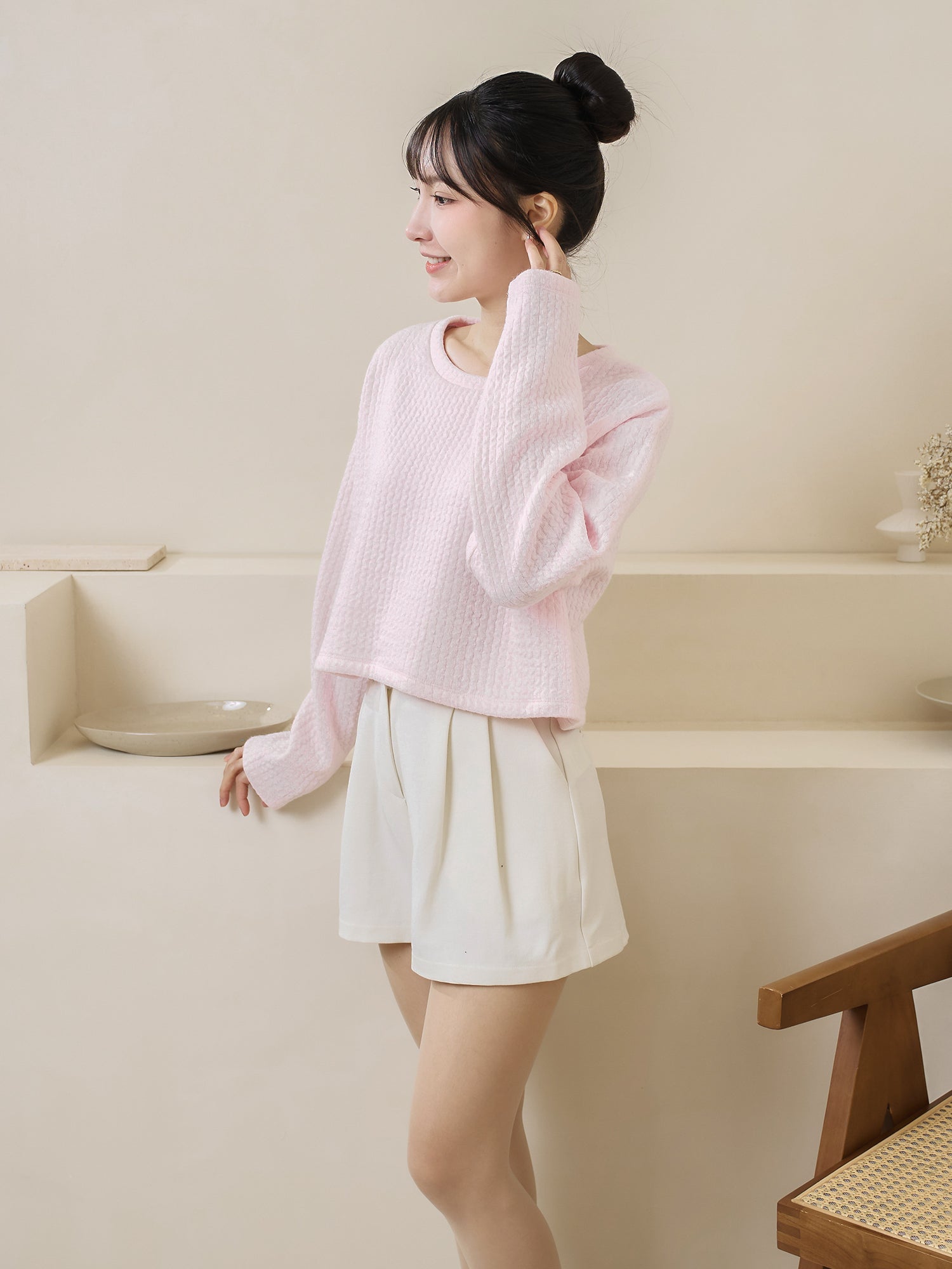 Cotton Candy Knit Top