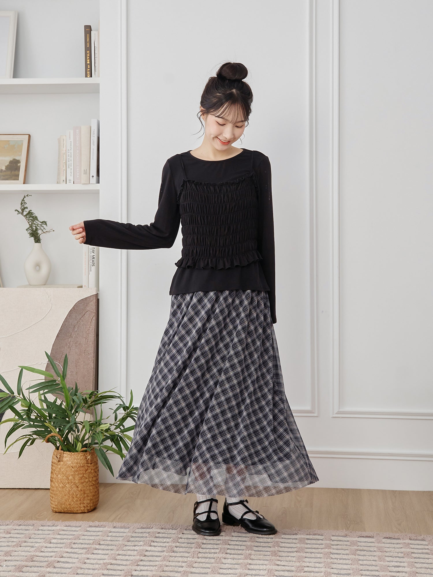 兩件式打攬上衣