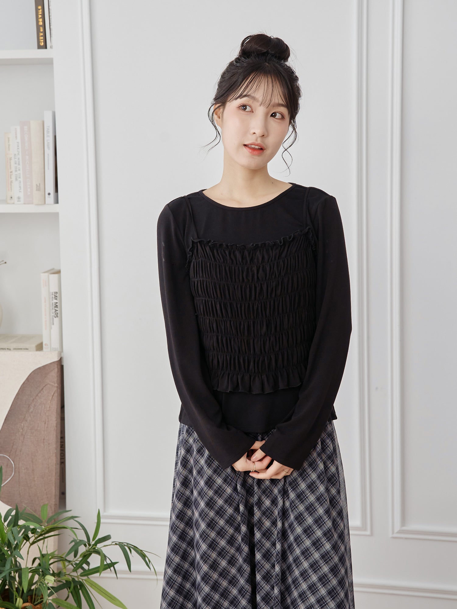 兩件式打攬上衣