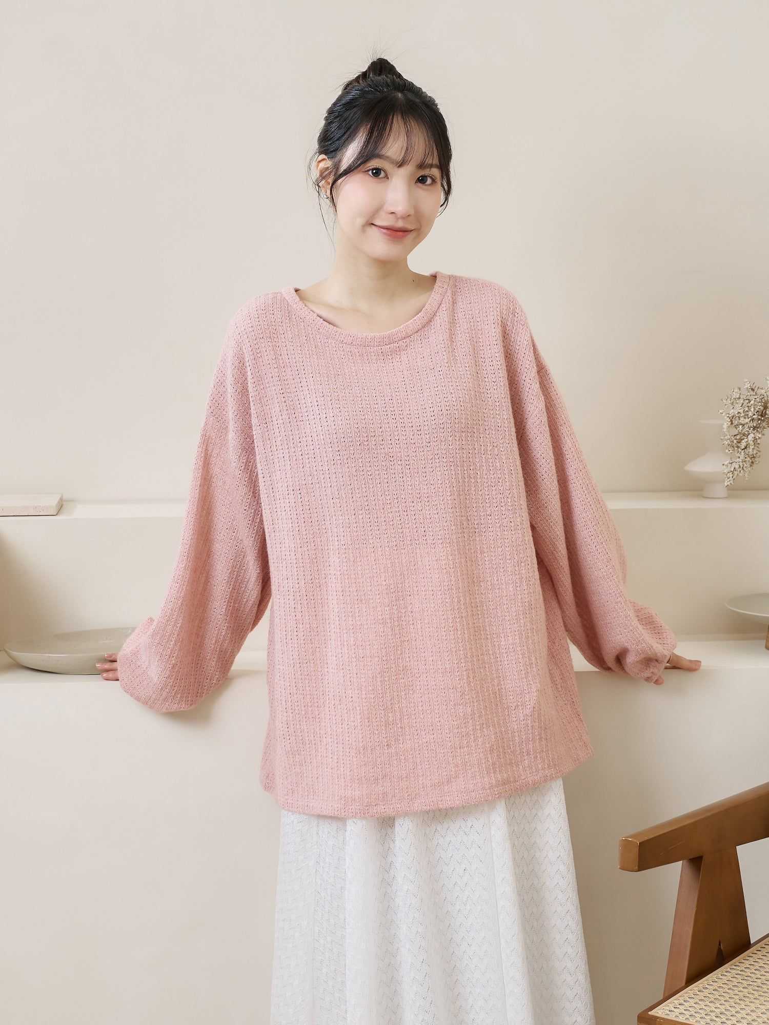 Two Way Oversized Knit Top