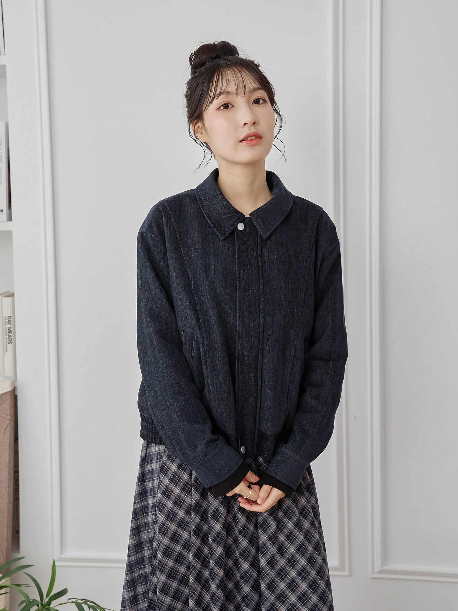 Collared Bomber Jacket