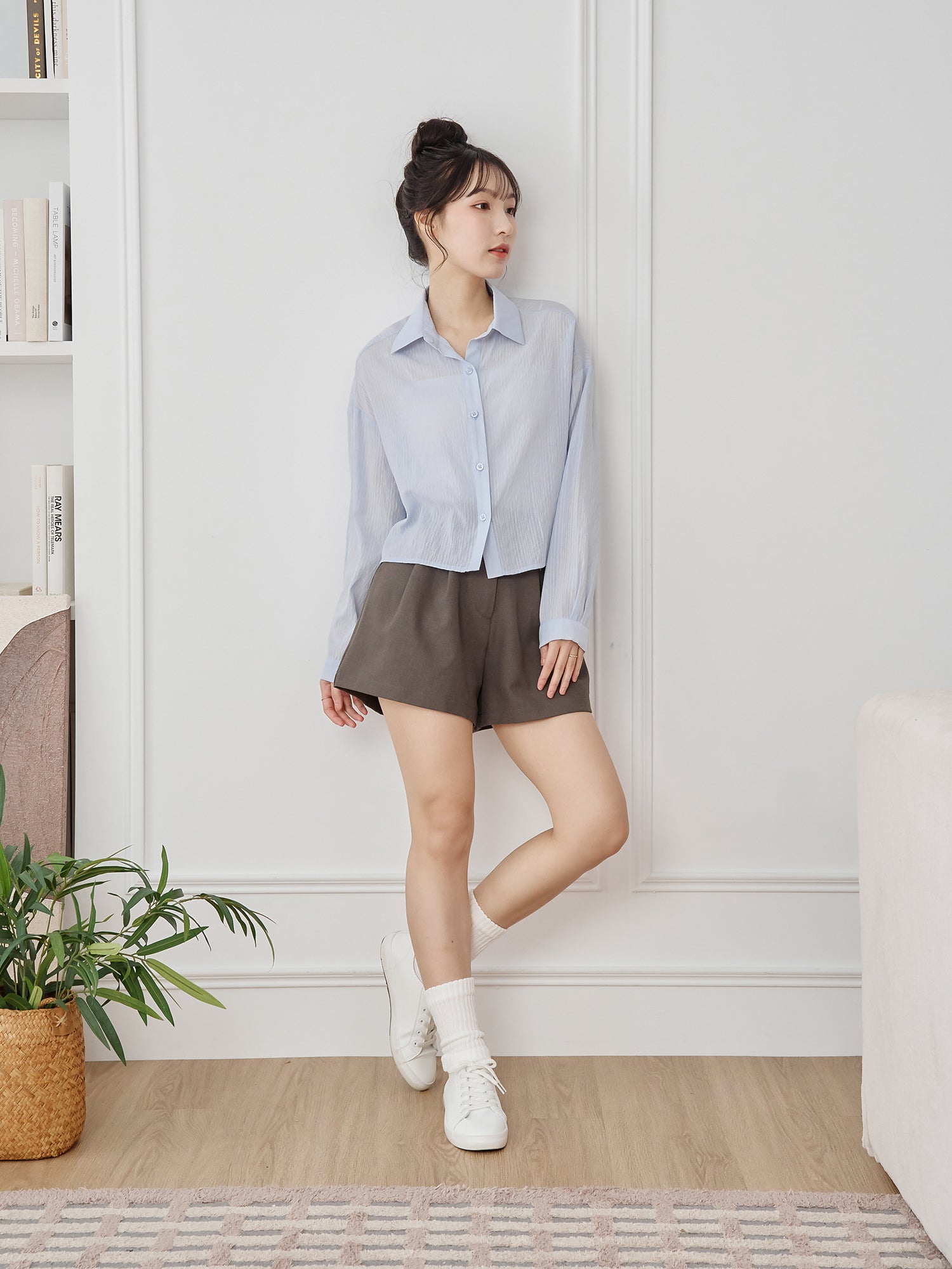 Classic Cropped Shirt