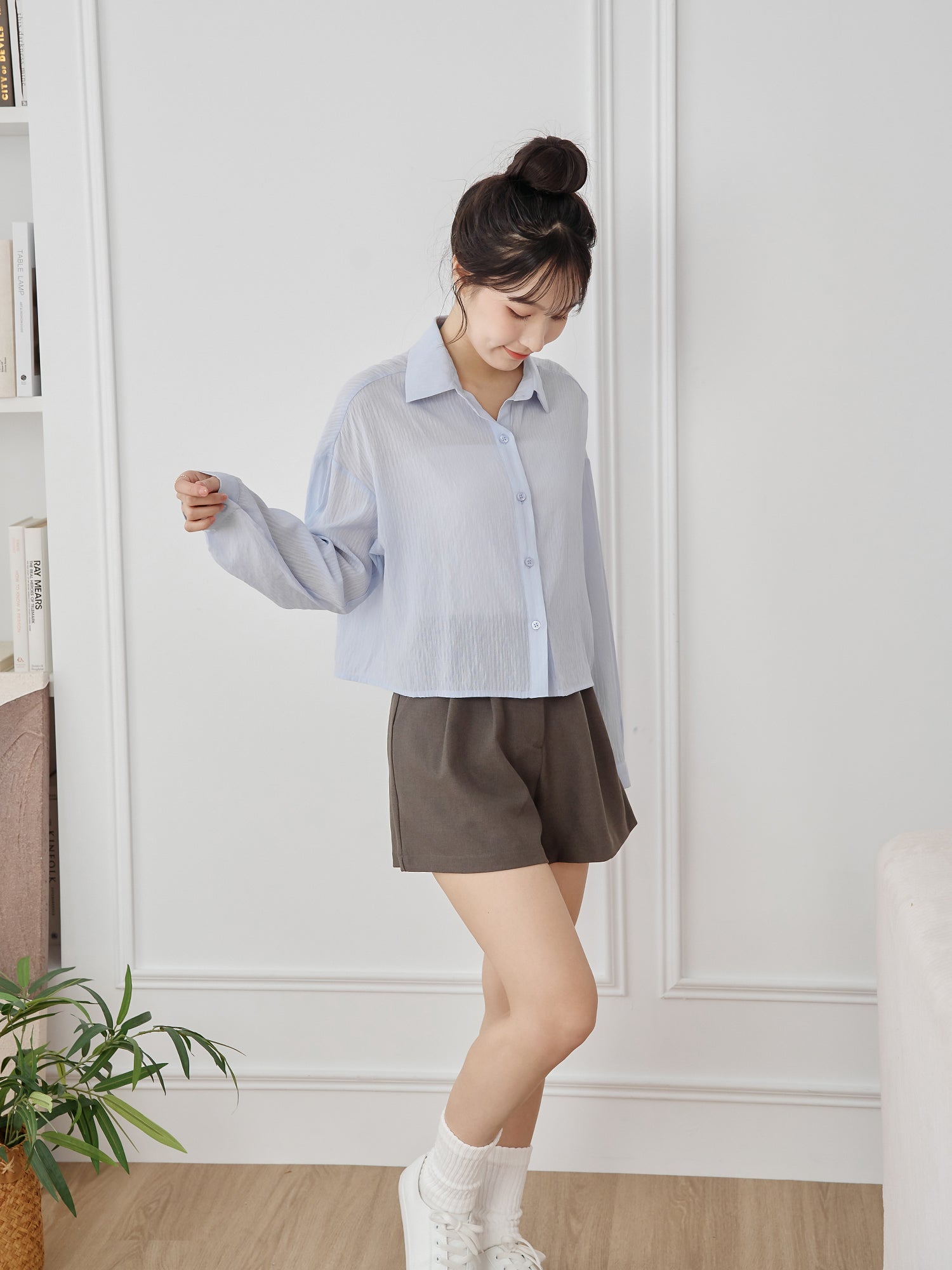 Classic Cropped Shirt