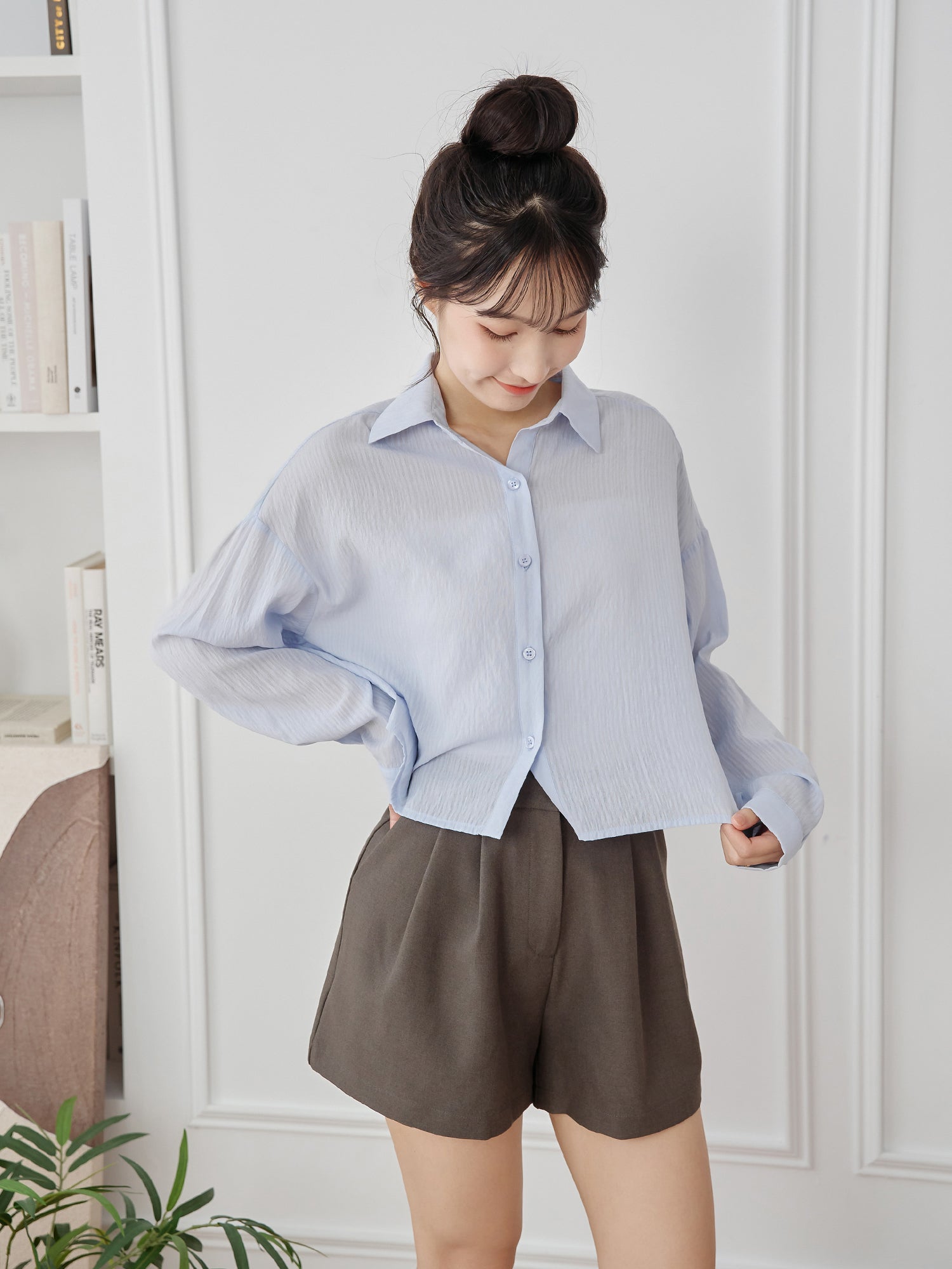 Classic Cropped Shirt