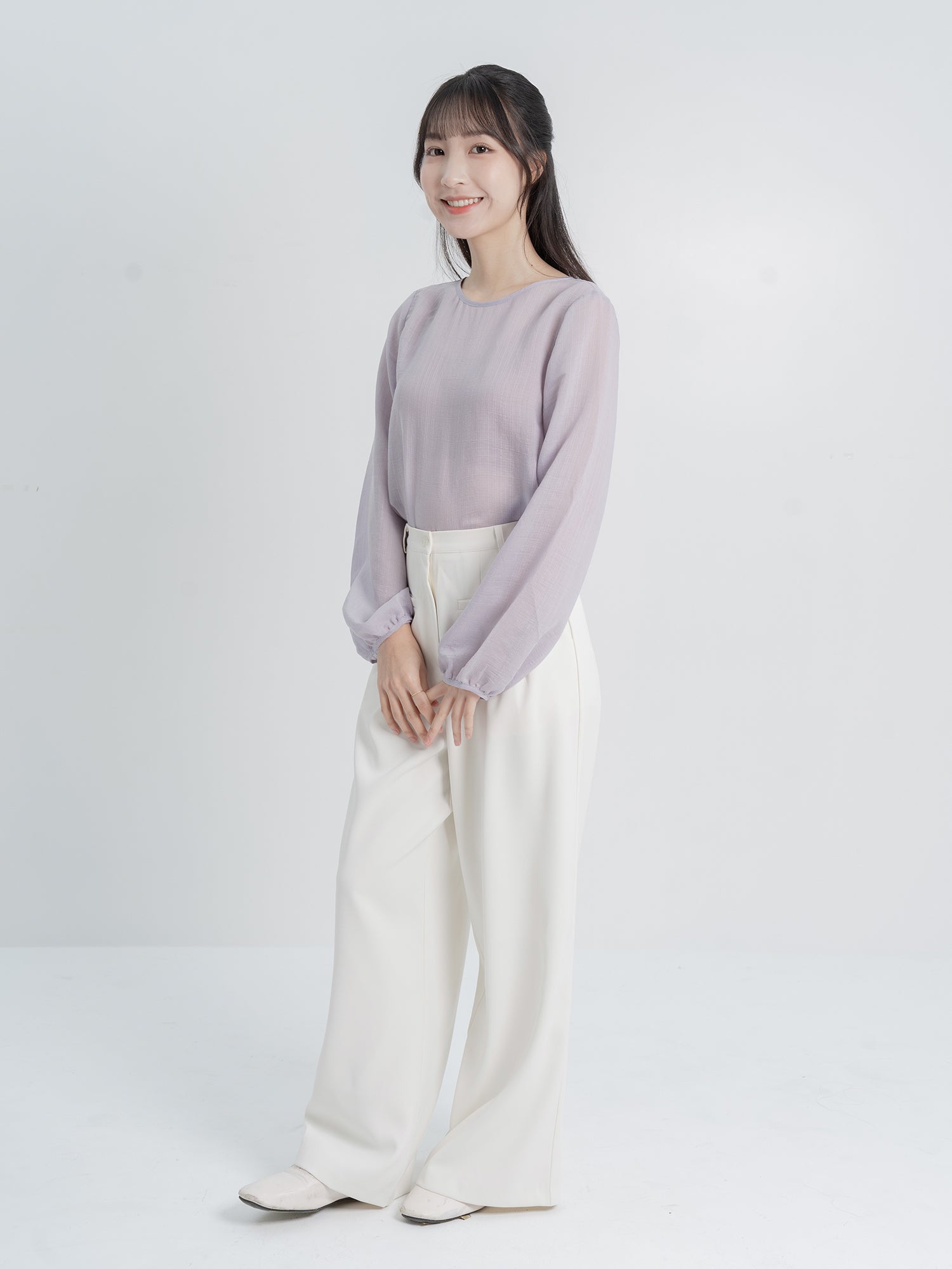 Eden Ribbon Sheer Top