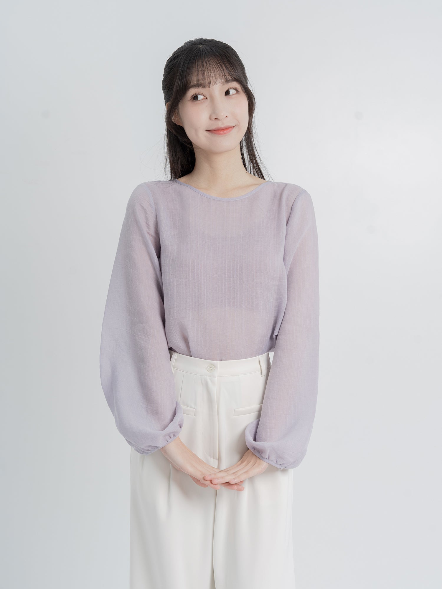 Eden Ribbon Sheer Top
