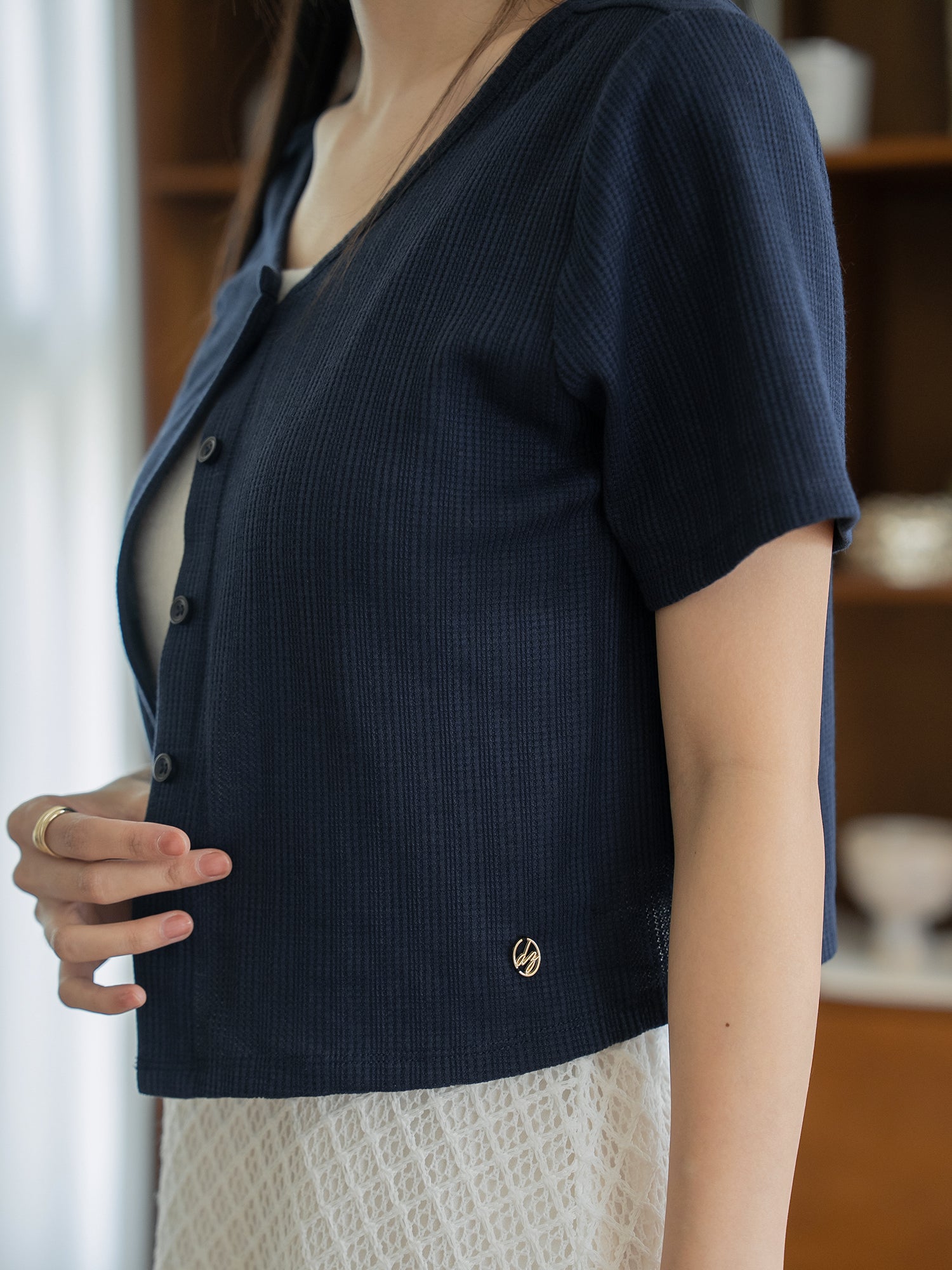 Essential Button Up Top