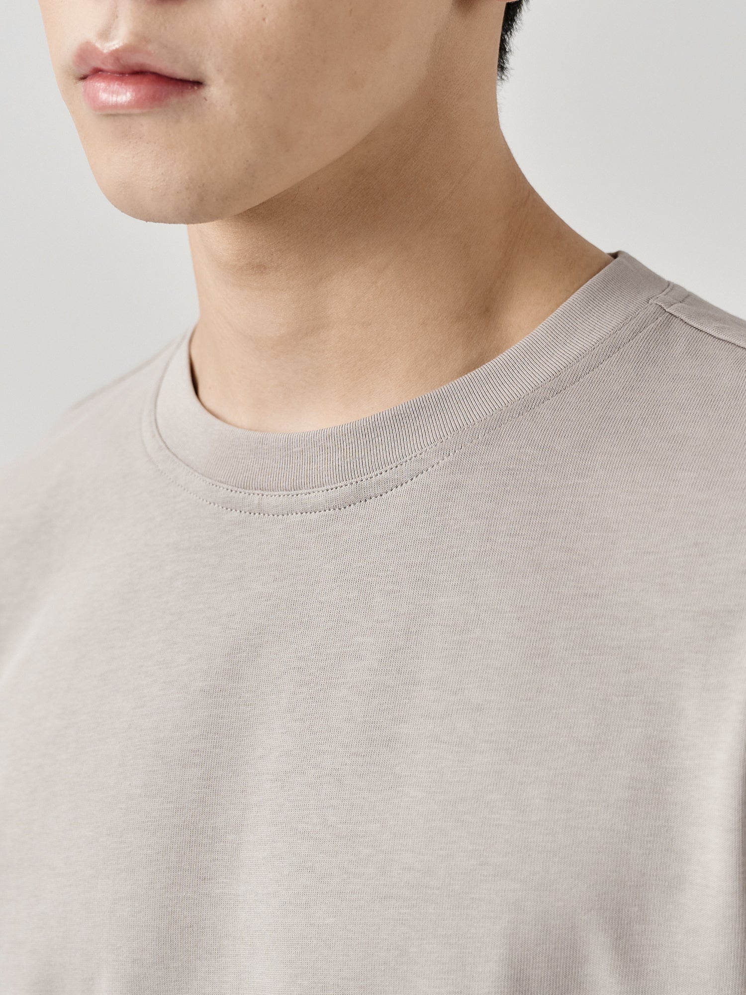 Staple Split-Hem Crew Tee