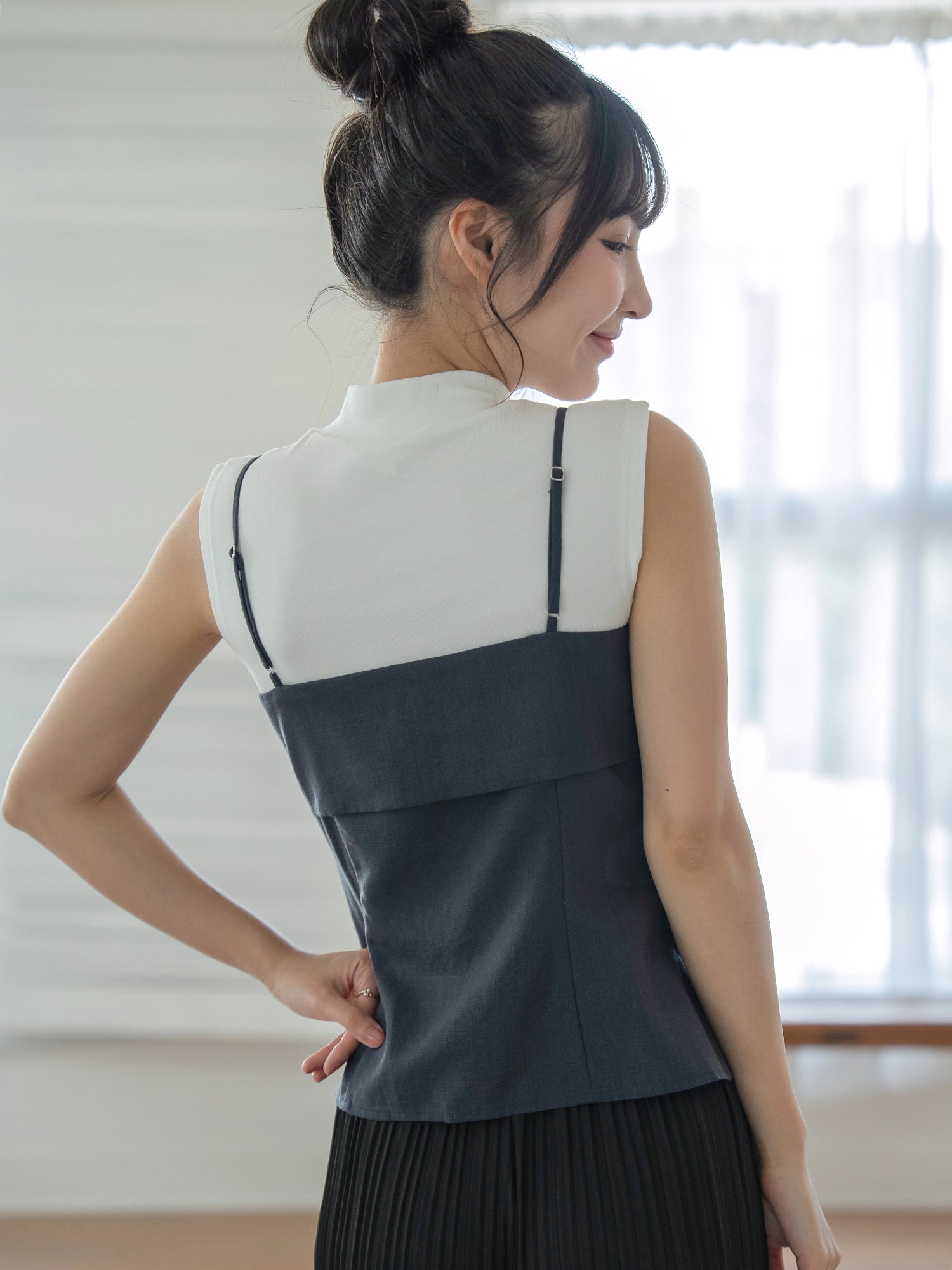 Buttoned Cami Top