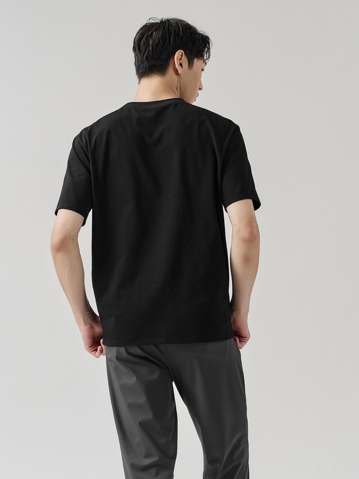 Staple Split-Hem Crew Tee