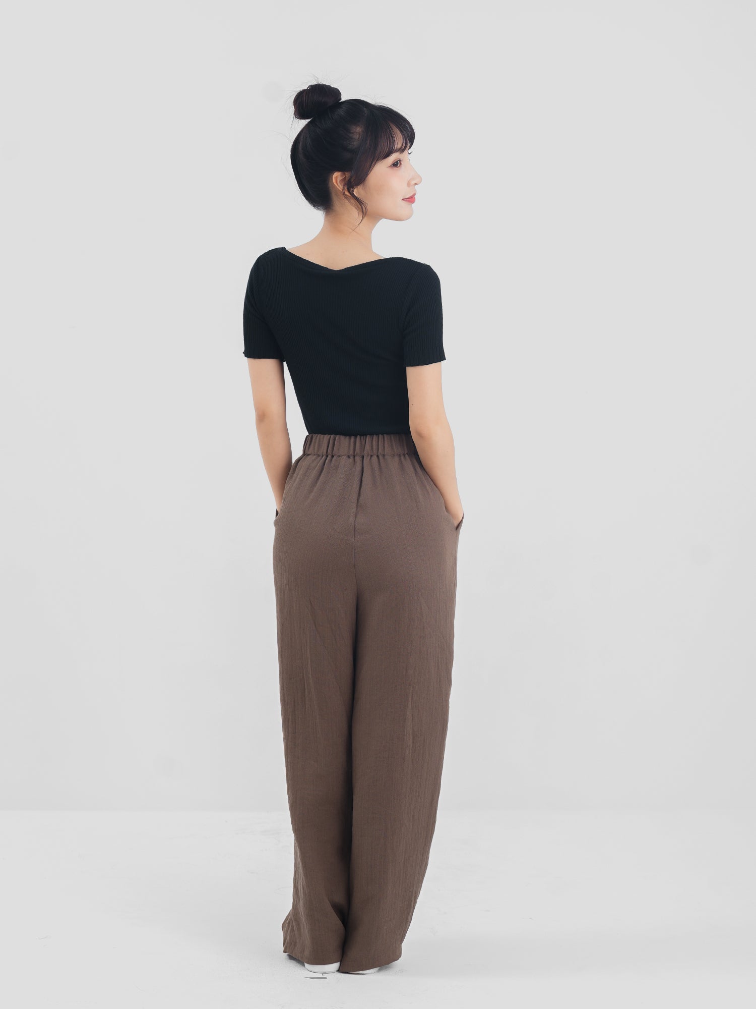 Knitted Short Sleeve Top