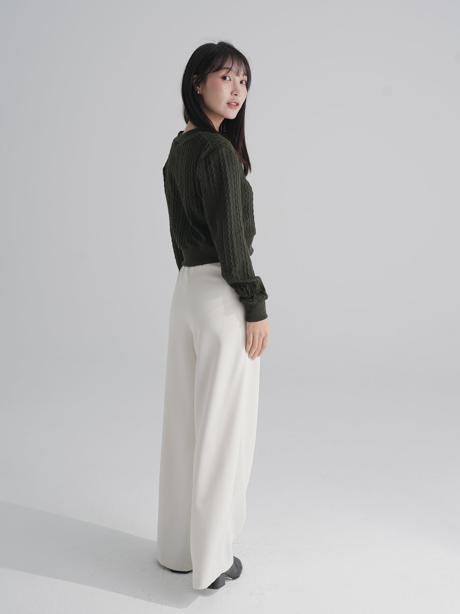 學院風針織上衣