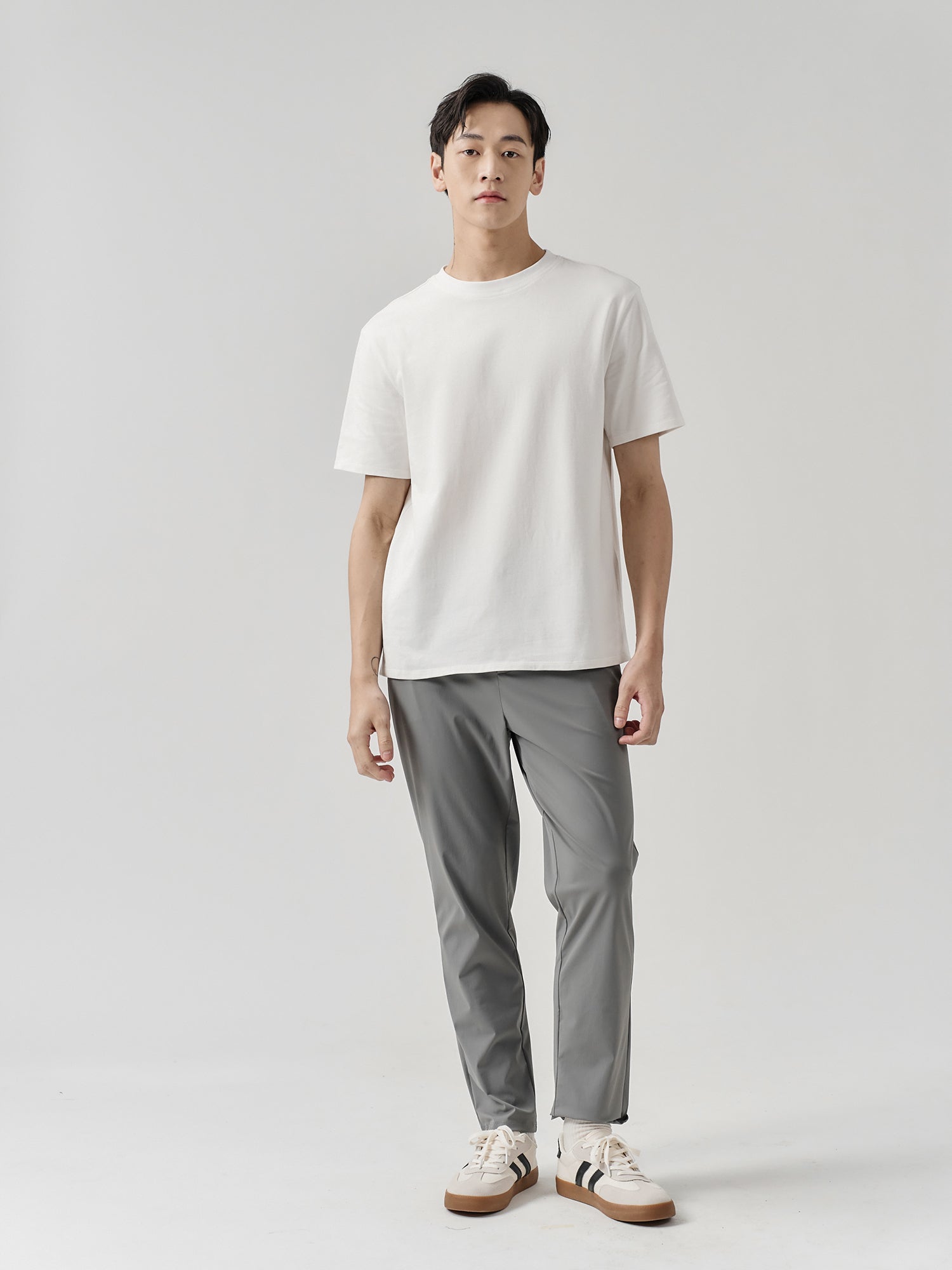 Staple Split-Hem Crew Tee
