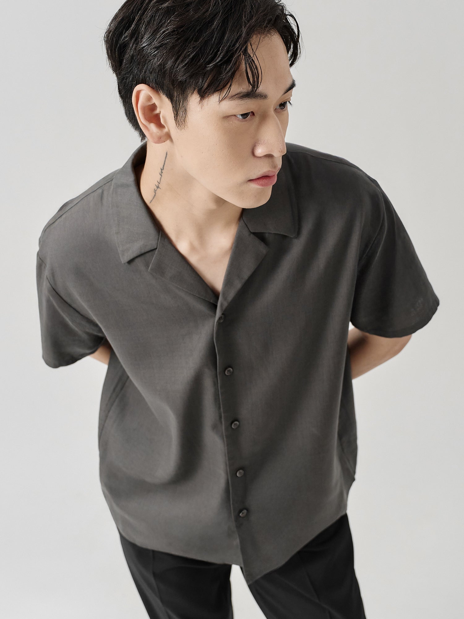 Lyocell Relaxed Shirt