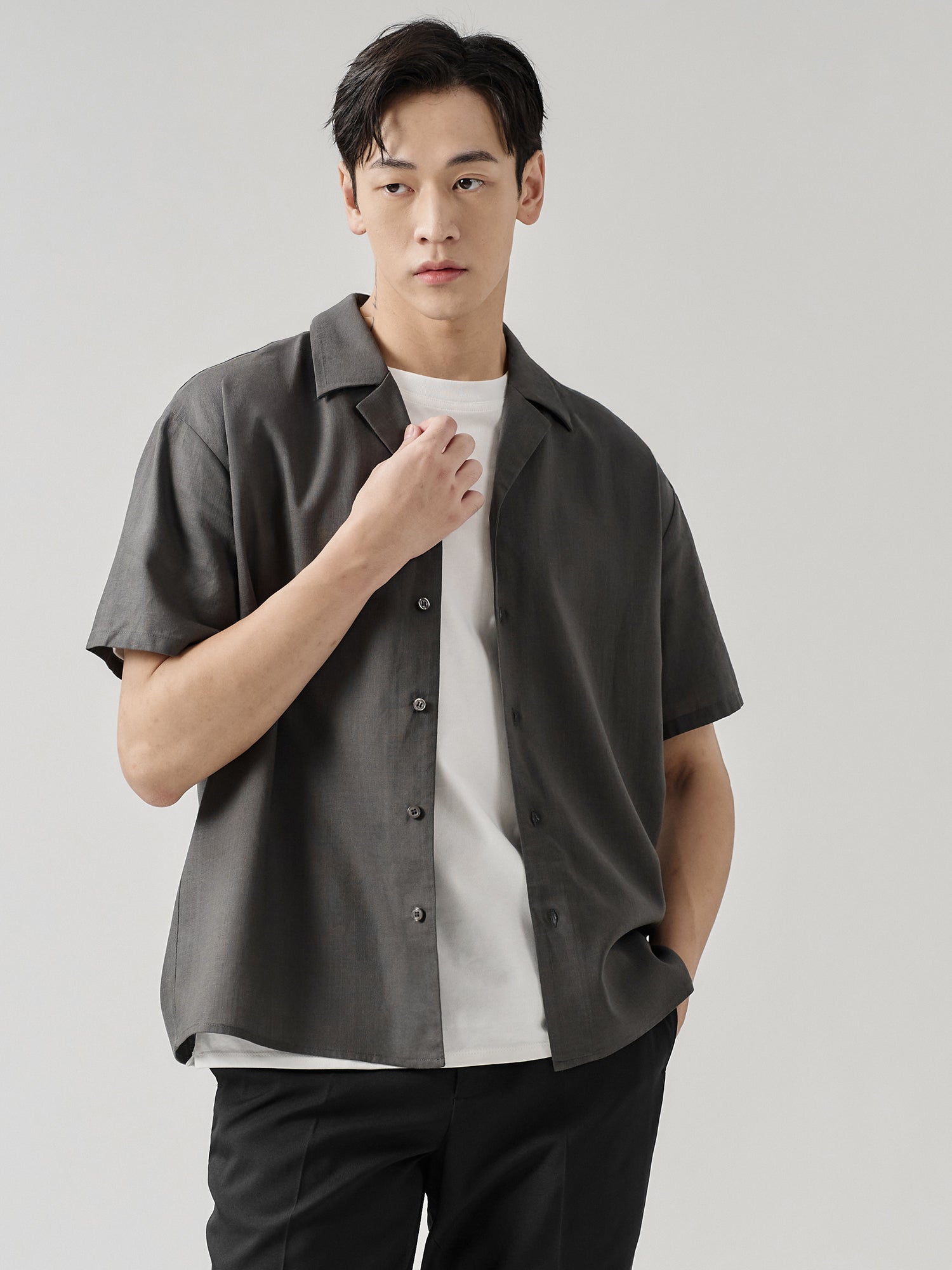 Lyocell Relaxed Shirt