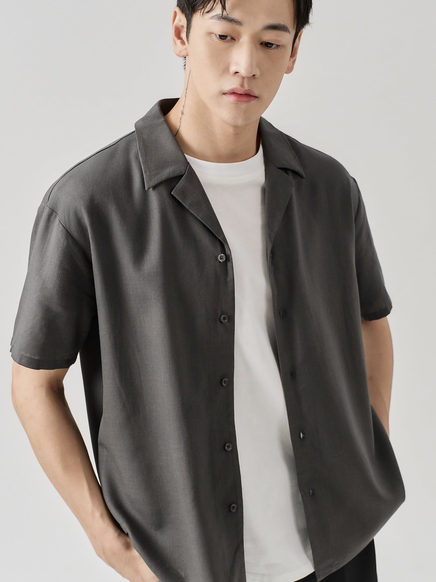 Lyocell Relaxed Shirt