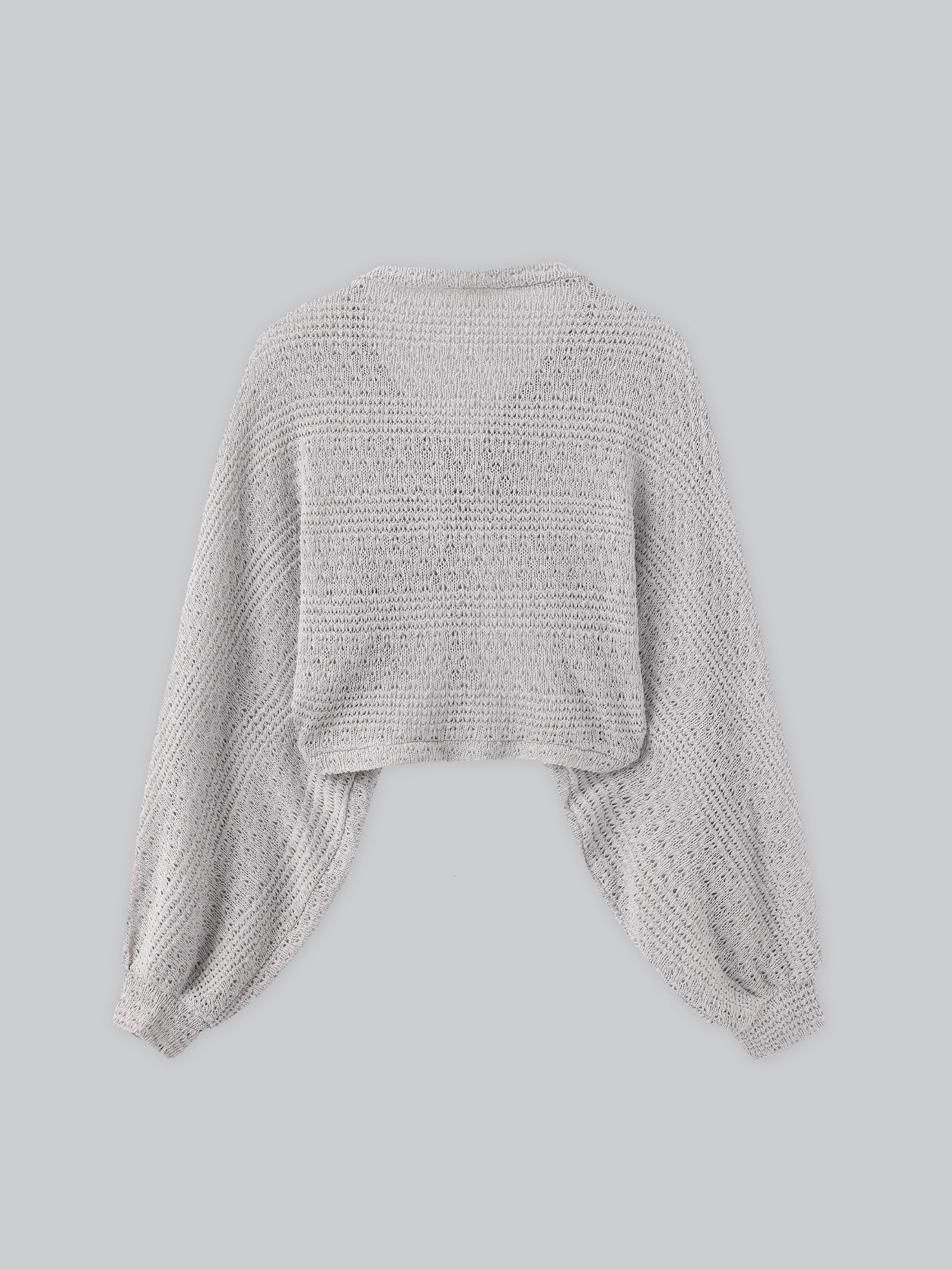 Ysabel Tie Front Crochet Outer (3 Colours)