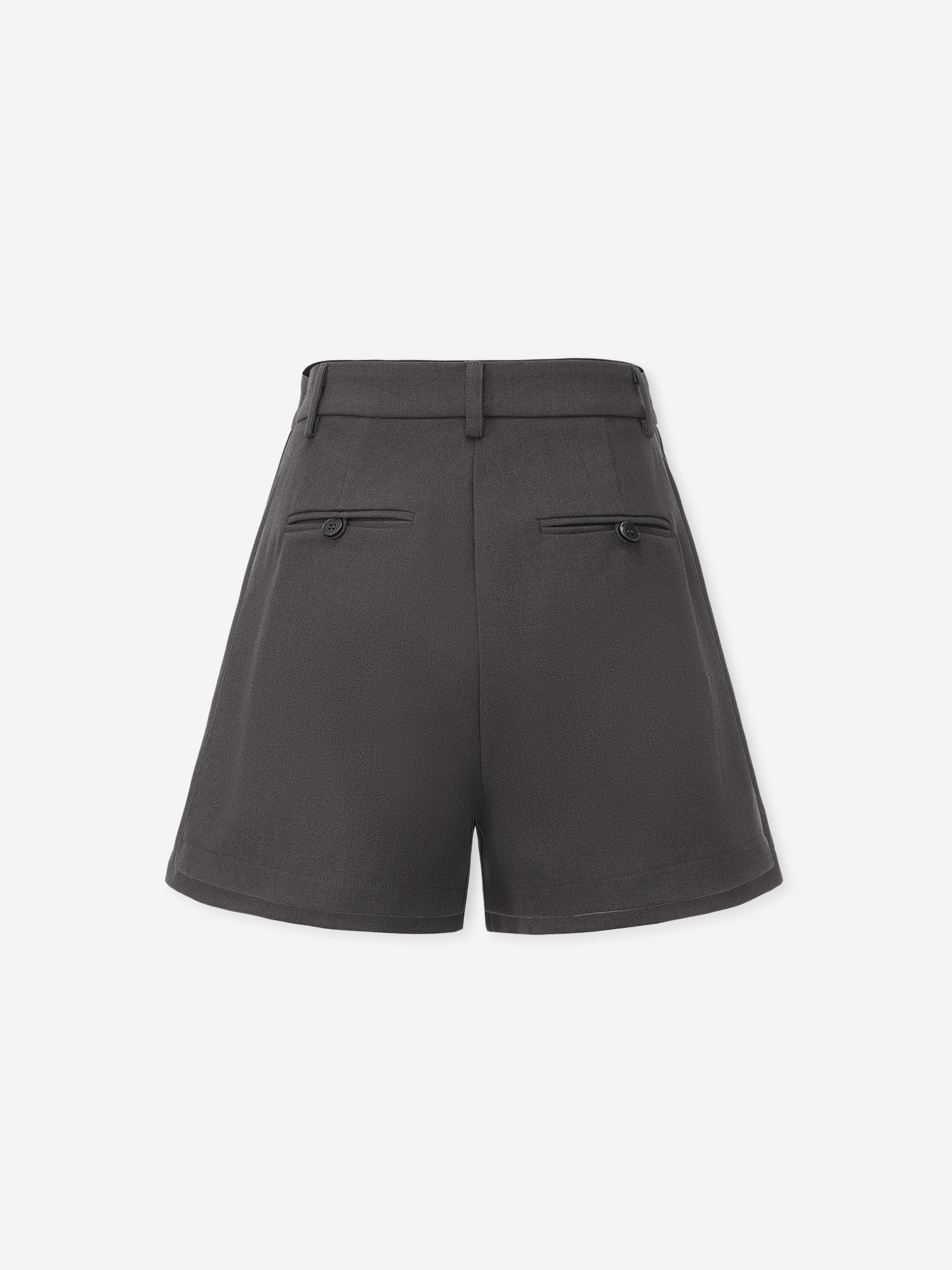 Luxe Clean Pleated Shorts