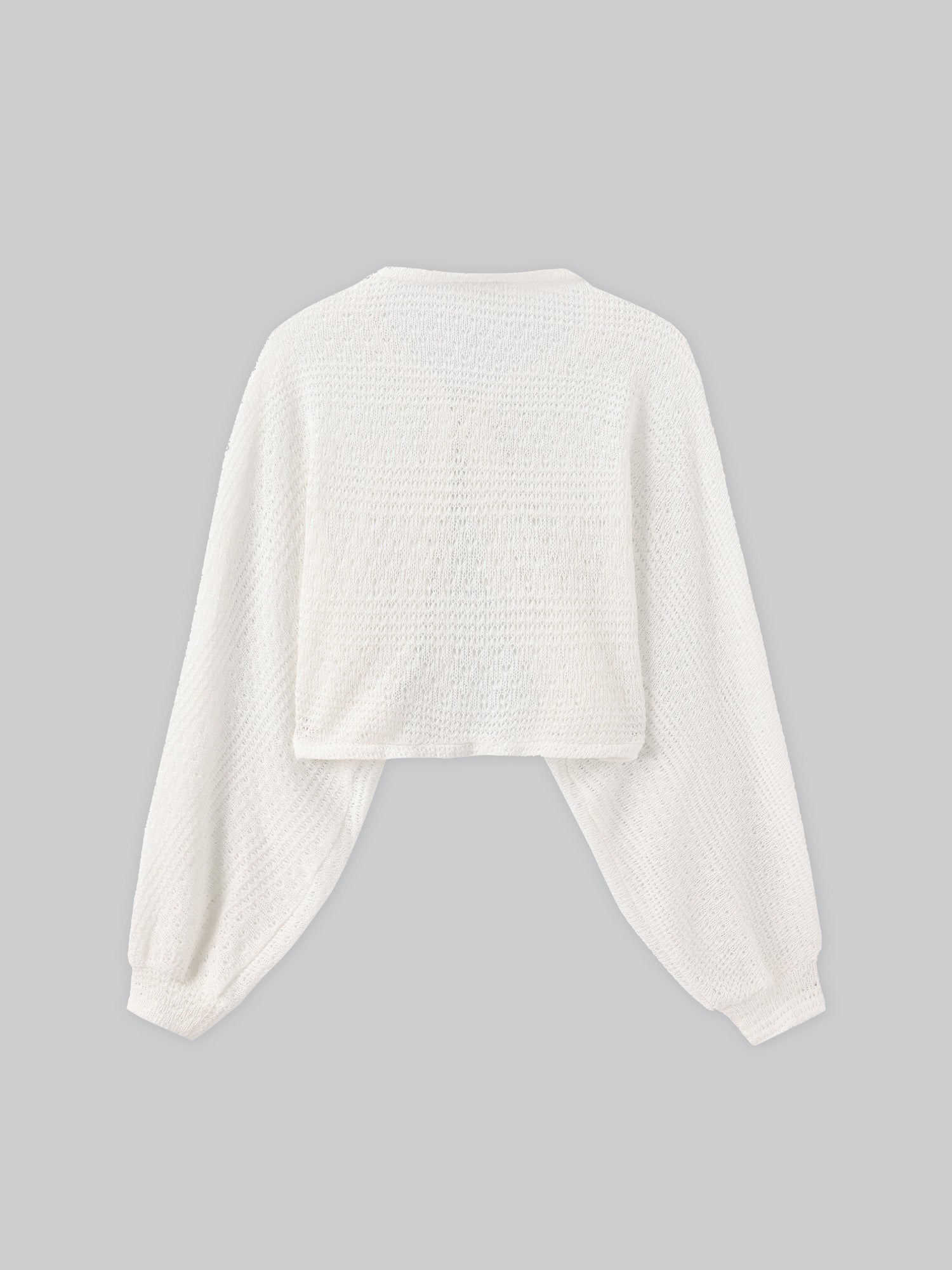 Ysabel Tie Front Crochet Outer (3 Colours)