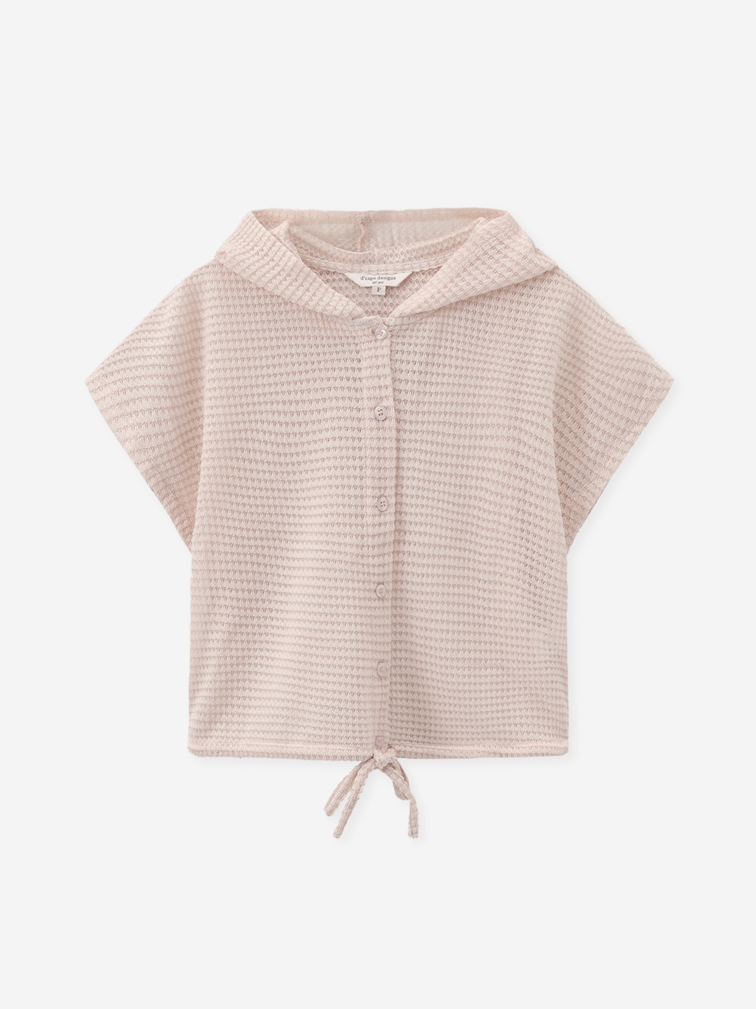 Hooded Crochet Top