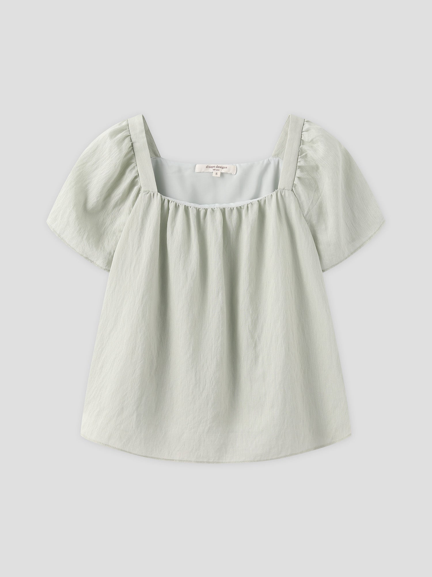 Square Neck Flare Top