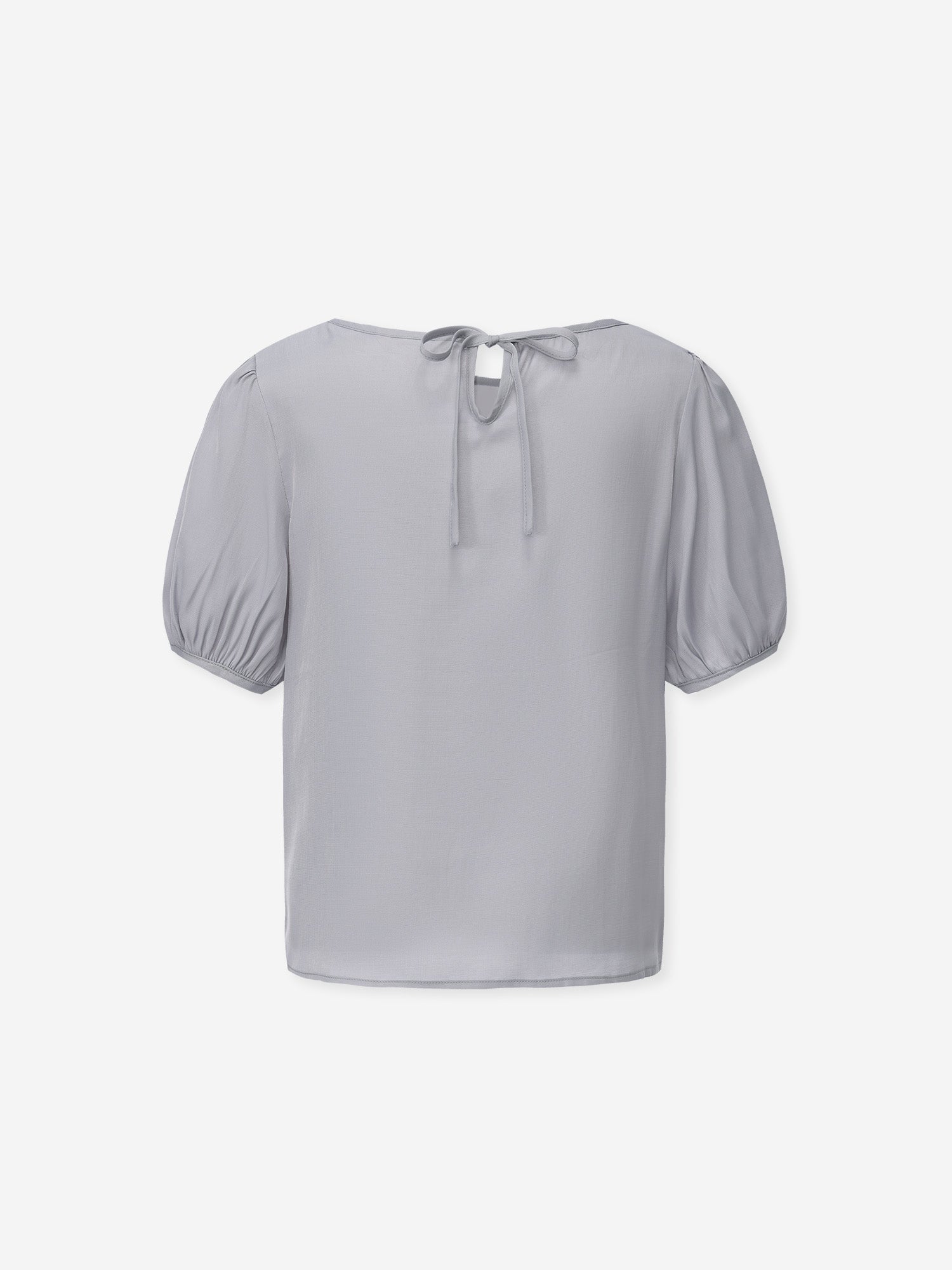 Half Sleeve Tie Back Top