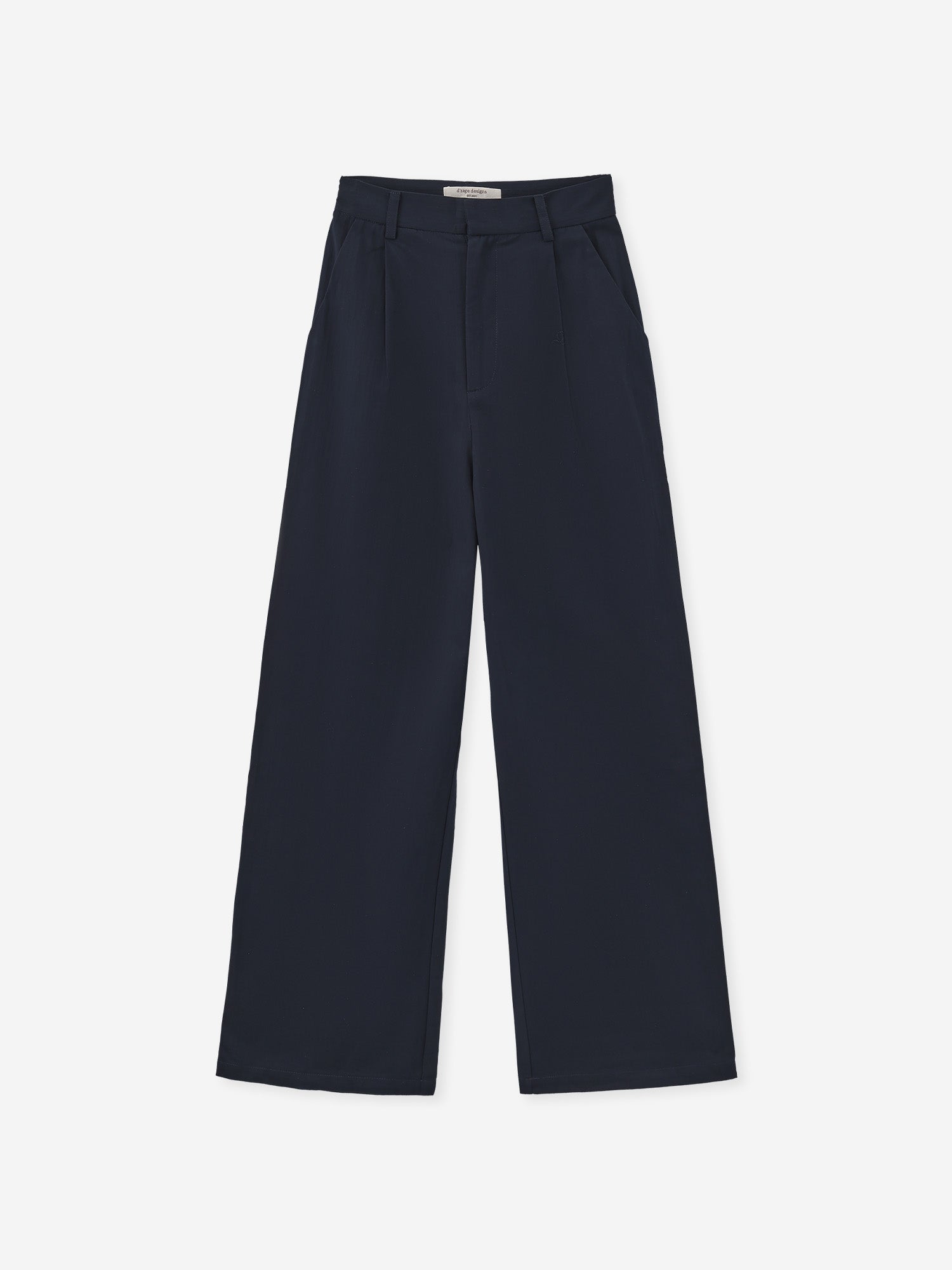 Breathable Pleated Clean Trousers