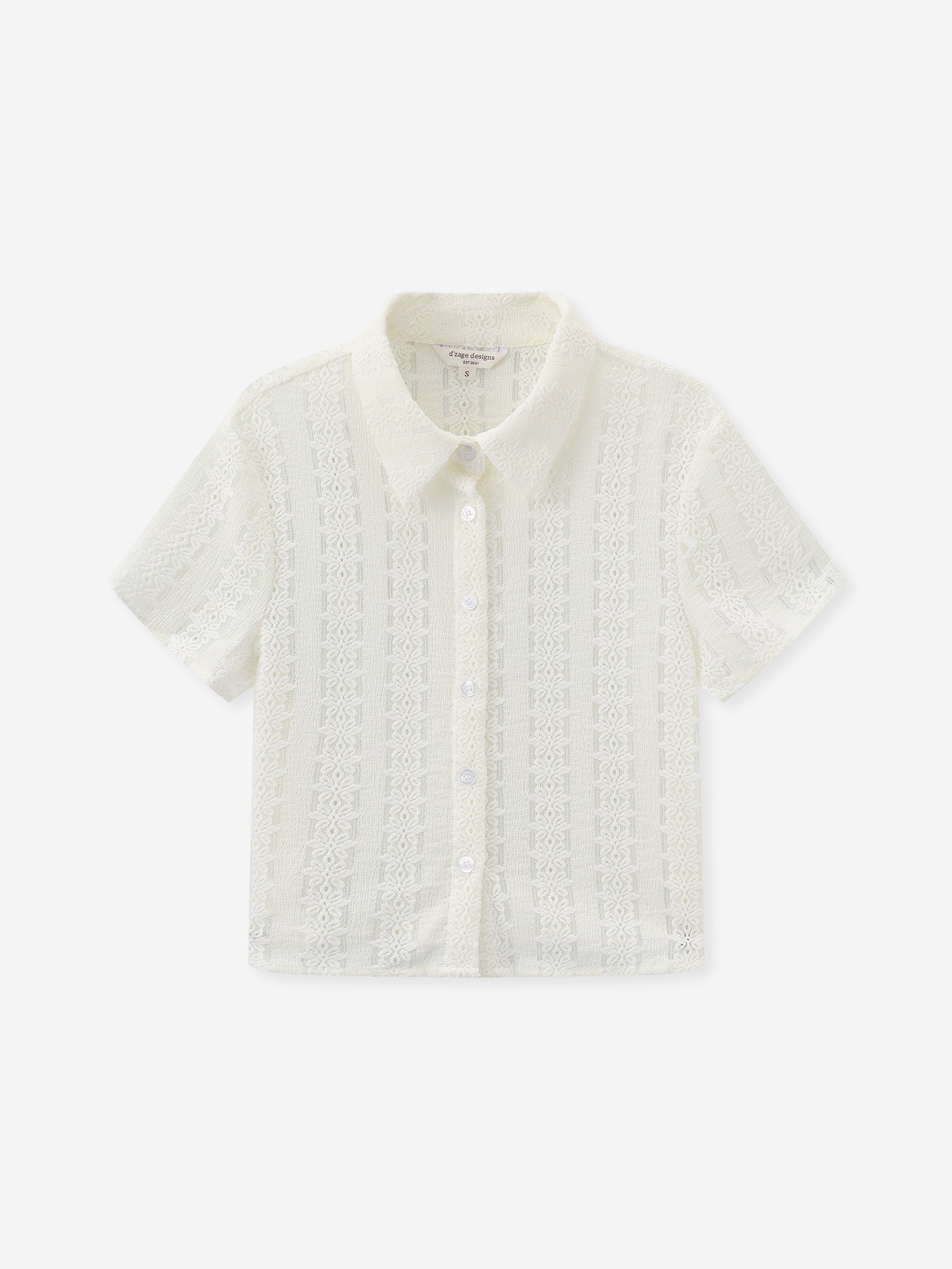 Slim Fit Lace Shirt