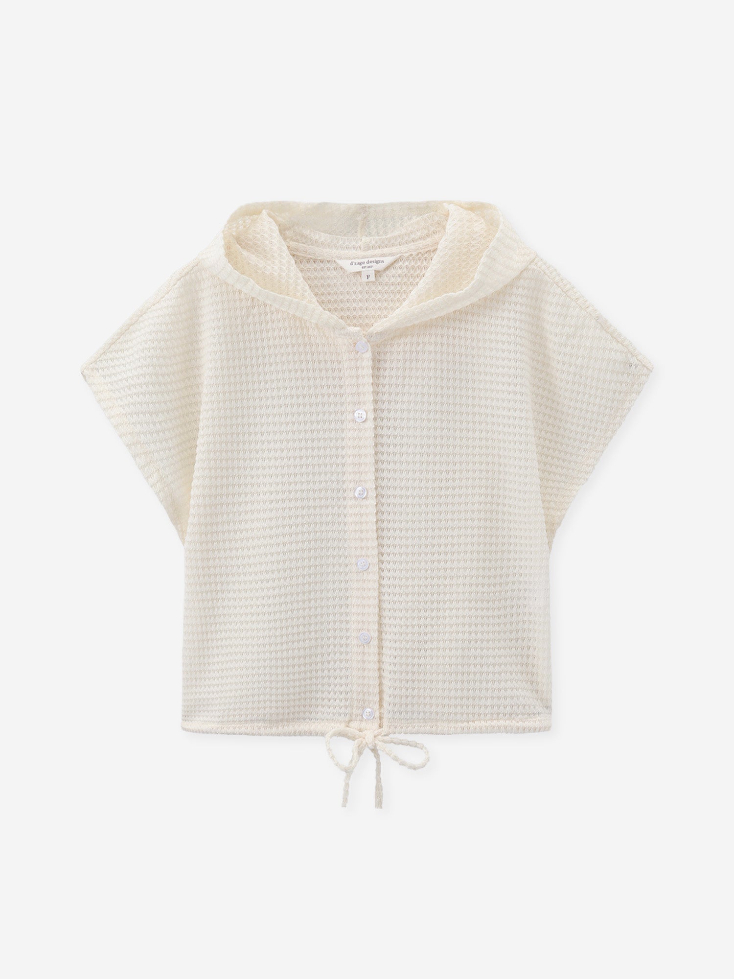 Hooded Crochet Top