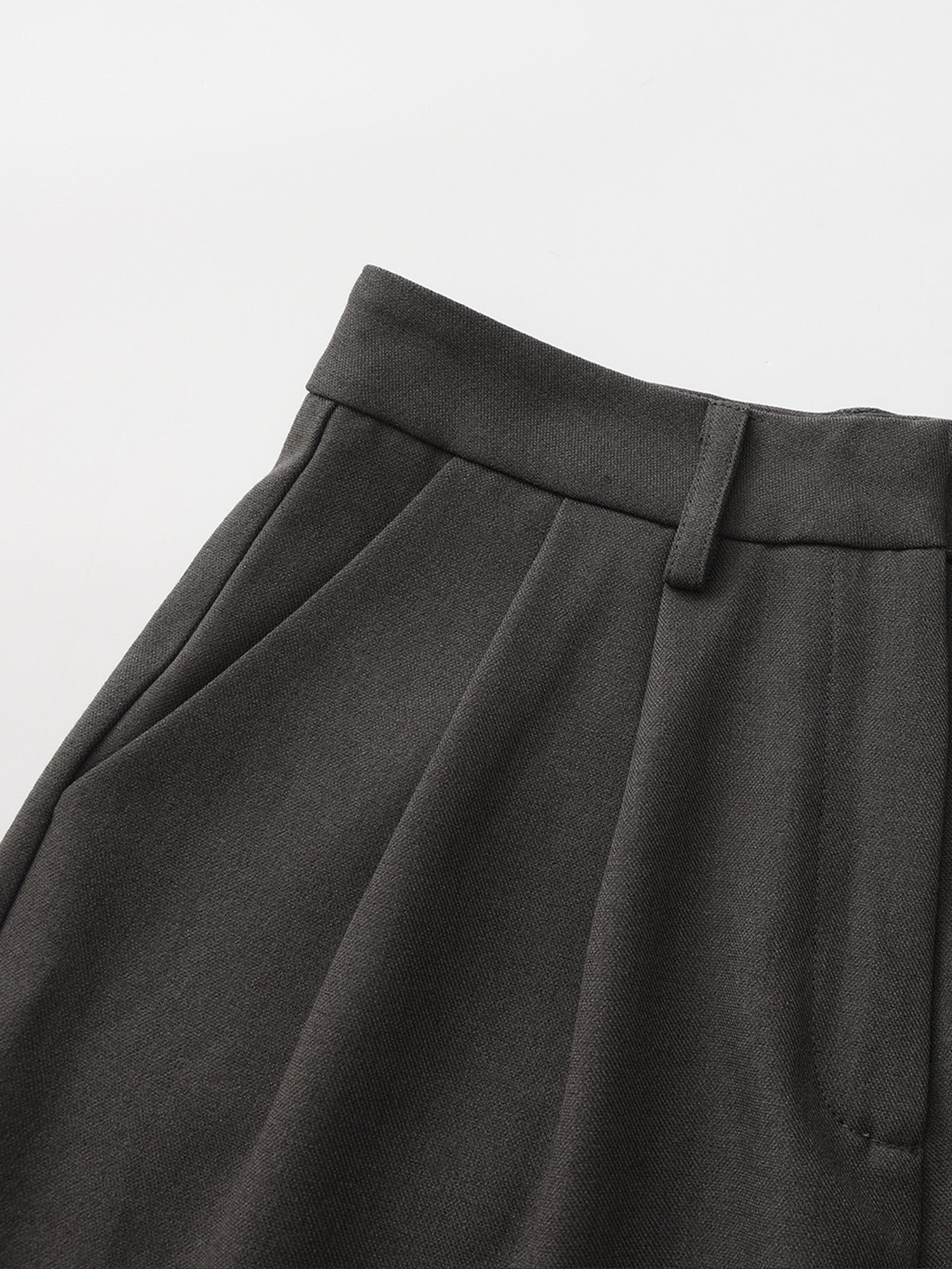 Luxe Clean Pleated Shorts