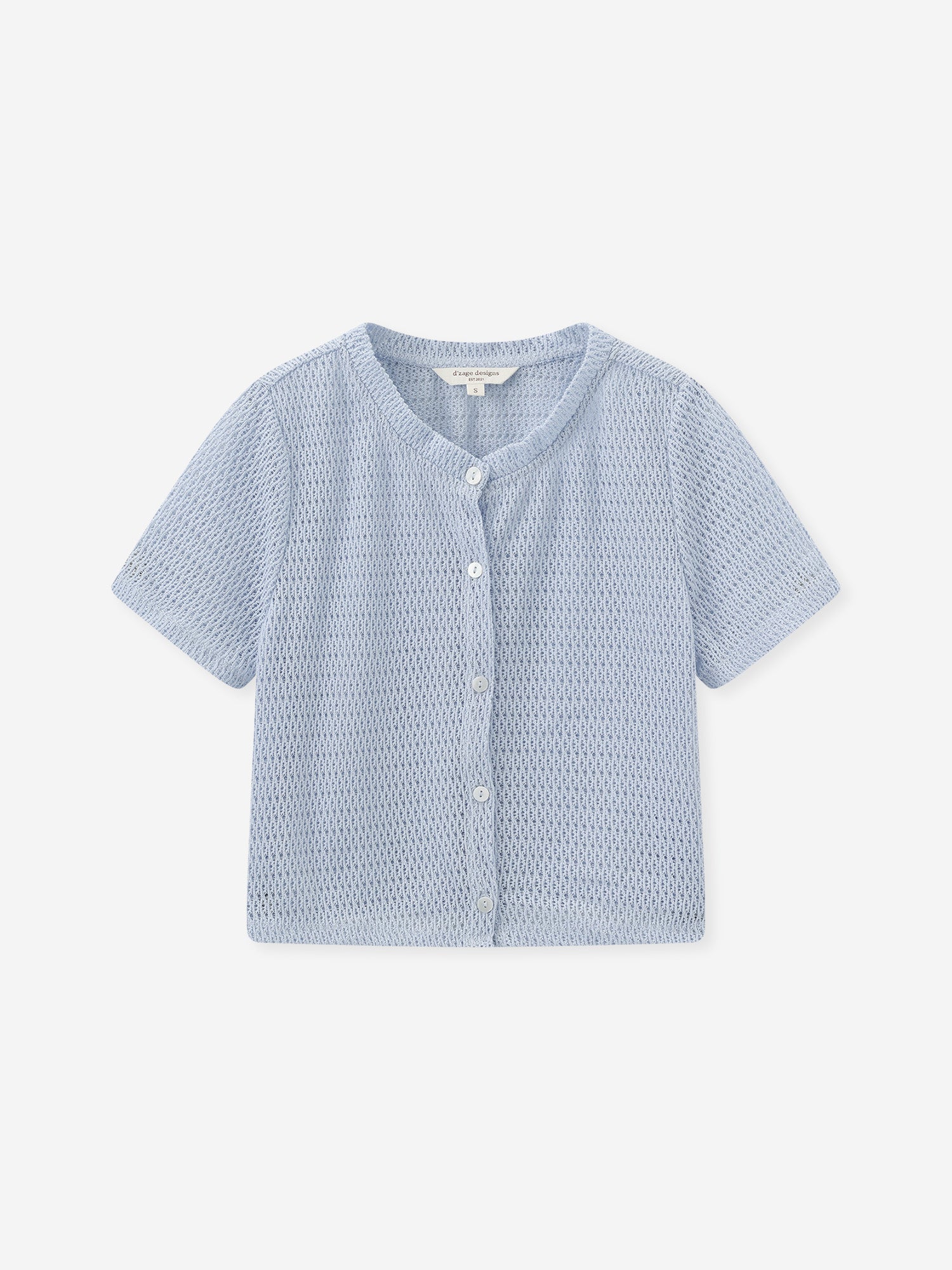 Refined Knitted Button-Up Top
