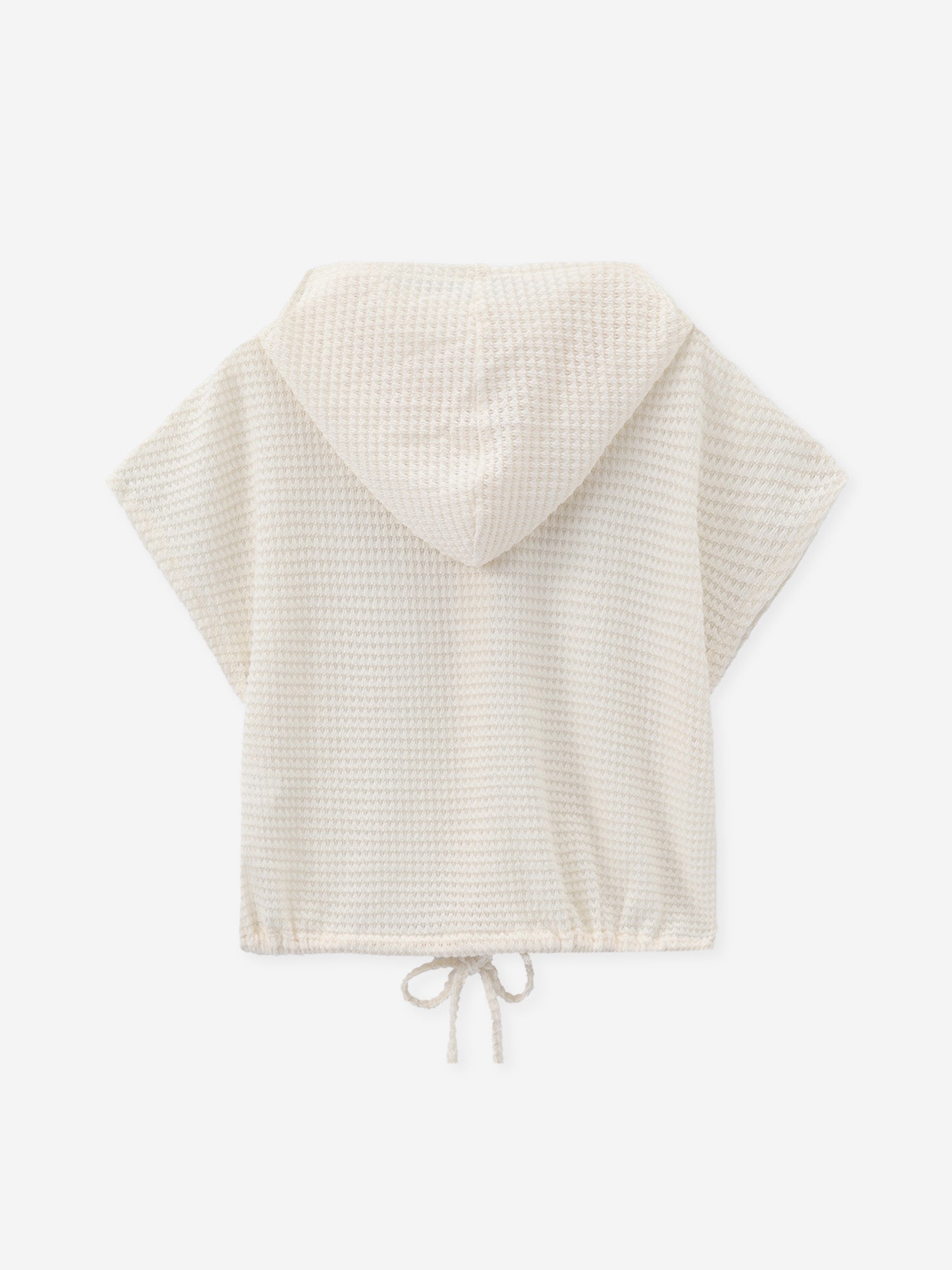 Hooded Crochet Top