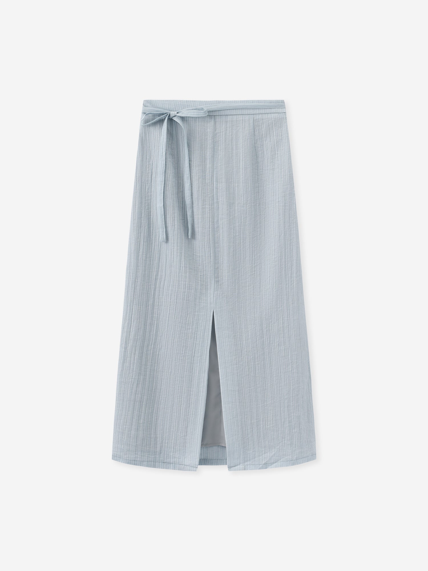 Striped Tie Waist Skirt