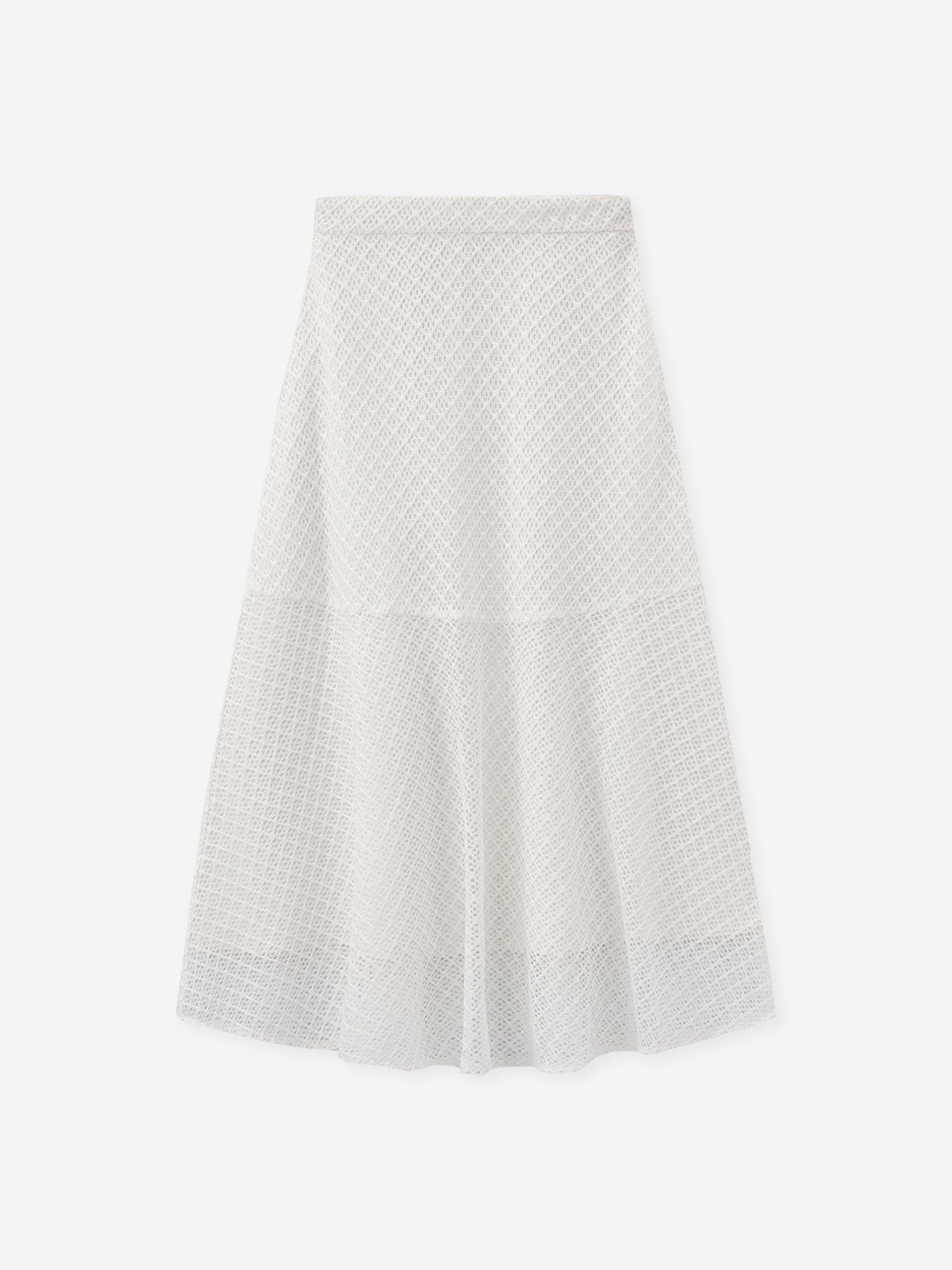 Mesh A-line Skirt