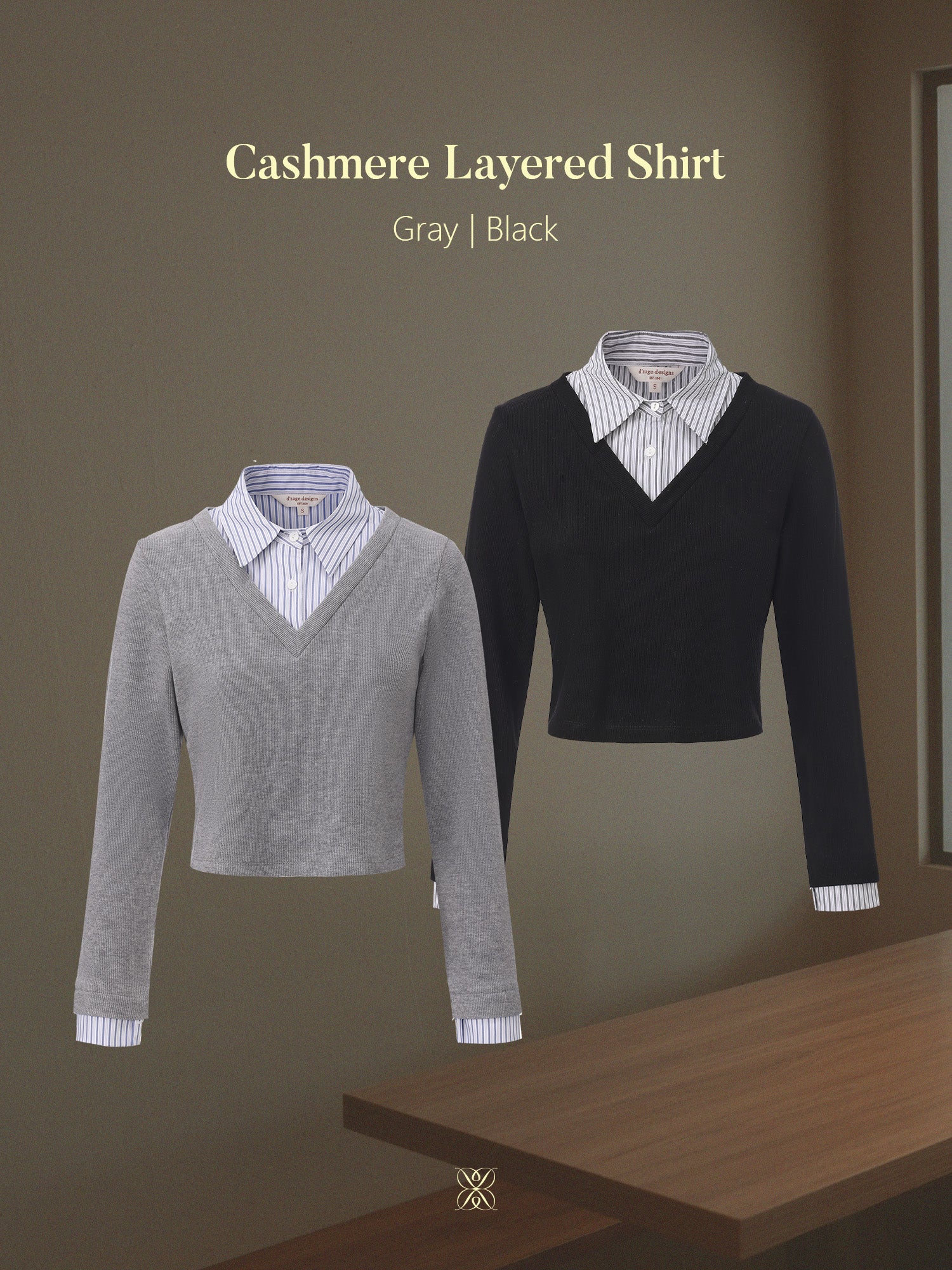 Cashmere Layered Shirt