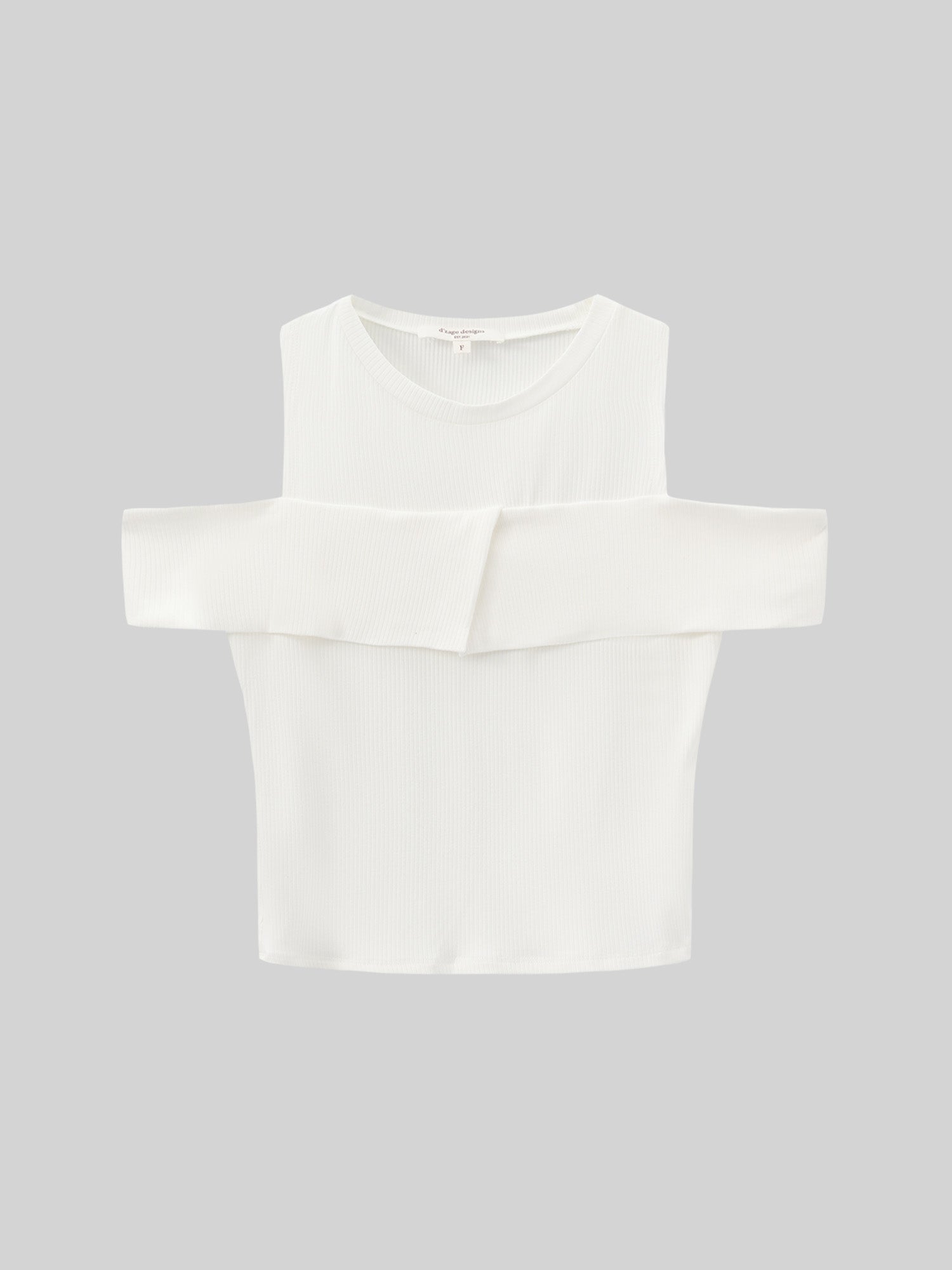 Cold Shoulder Knit Top