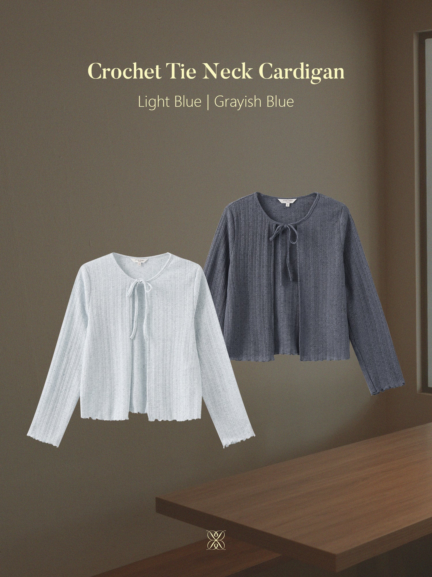 混紗鉤花小外套