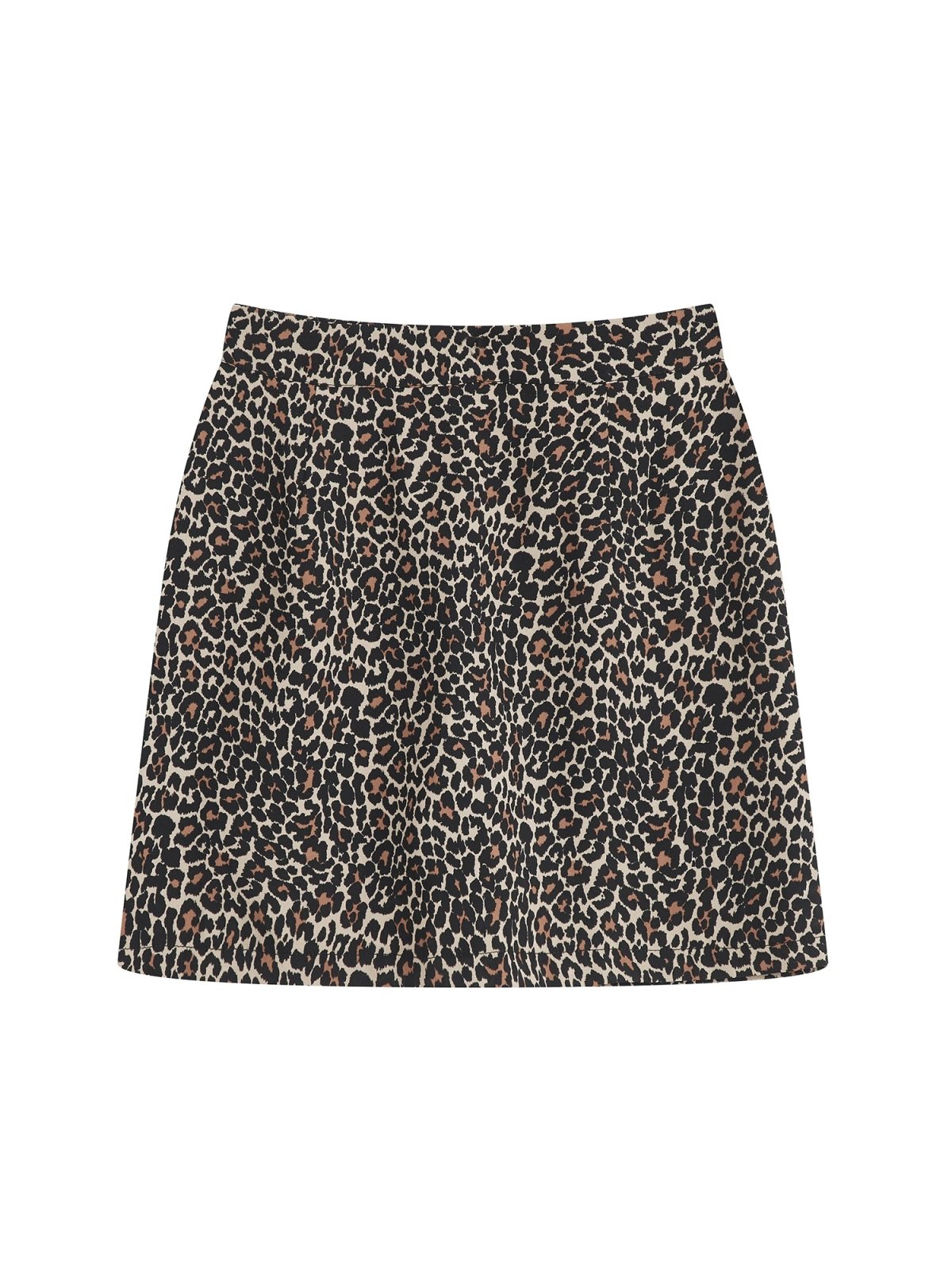 Printed Mini Skirt - DAG-DD7853-21LeopardprintS - Leopard Print - S - D'ZAGE Designs