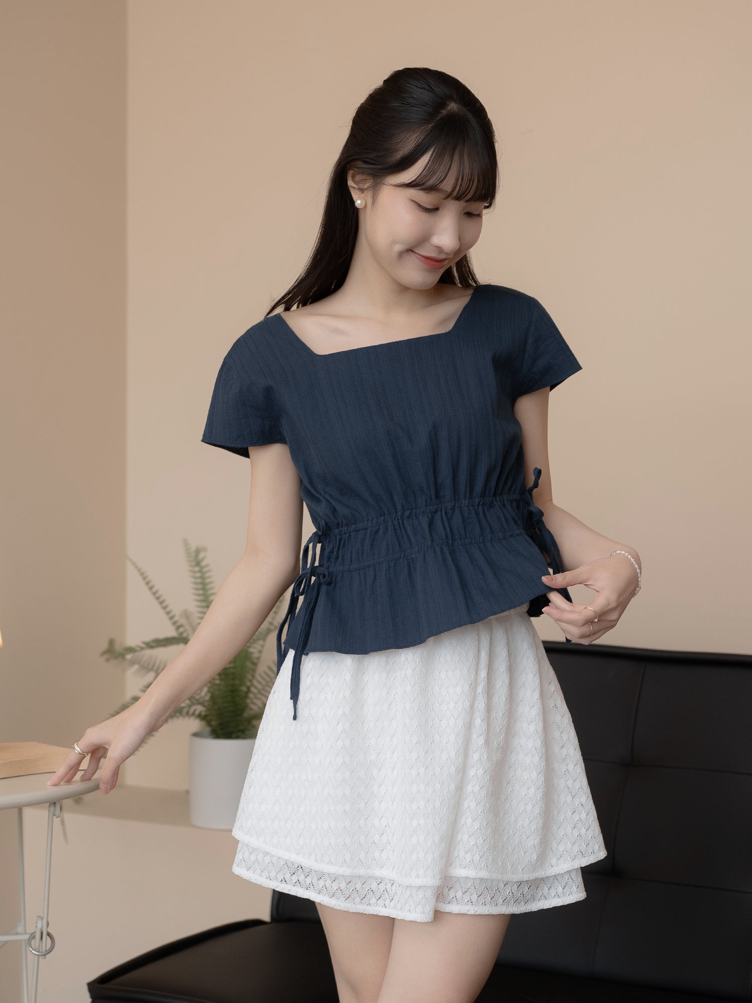 Mesh Layered Skirt