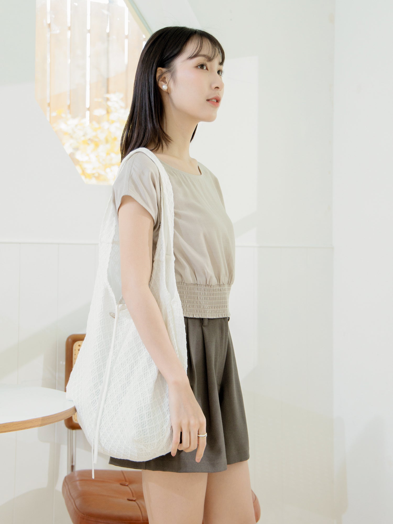 Mesh Shoulder Bag