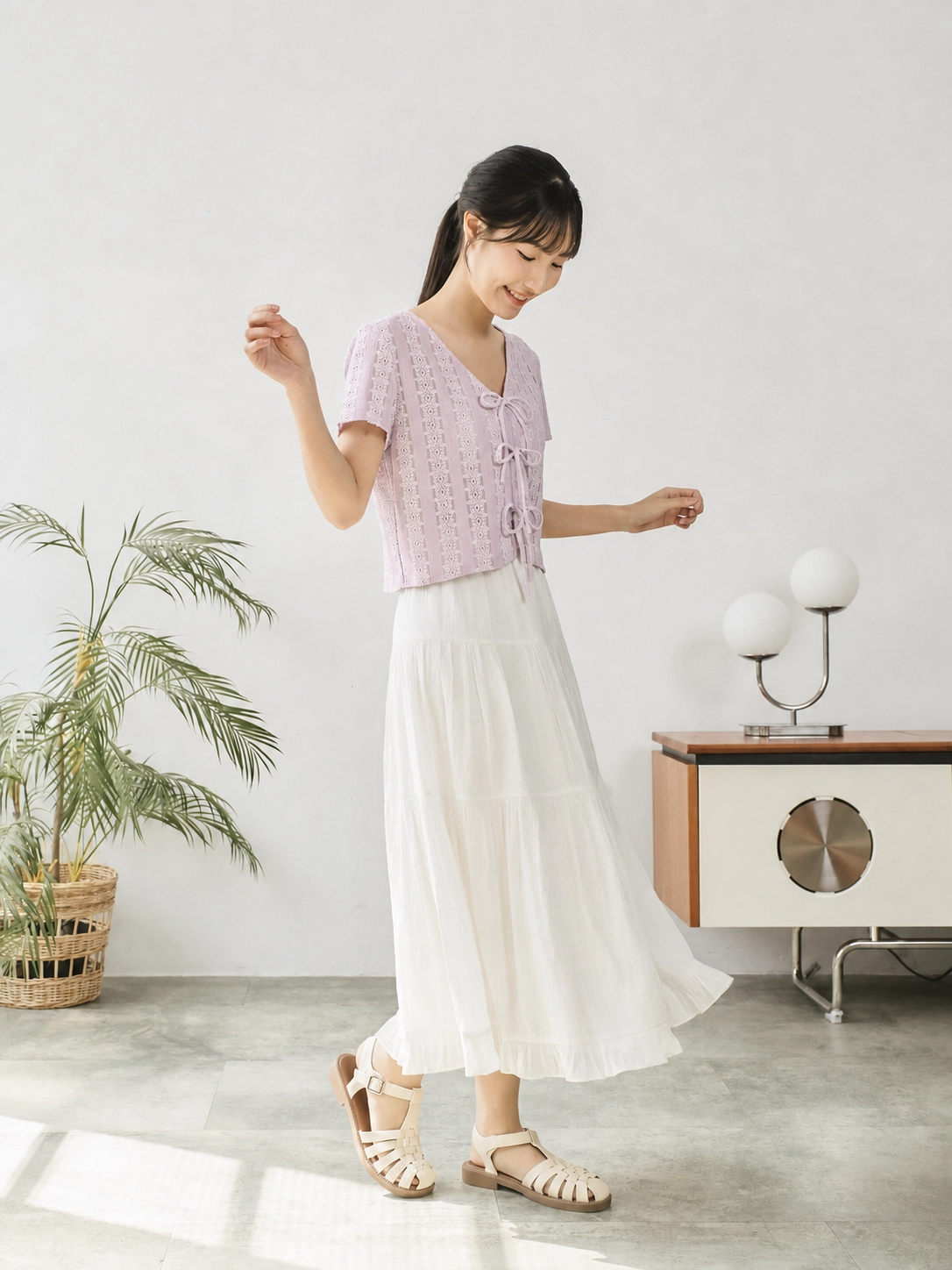 Ribbon Lace Top