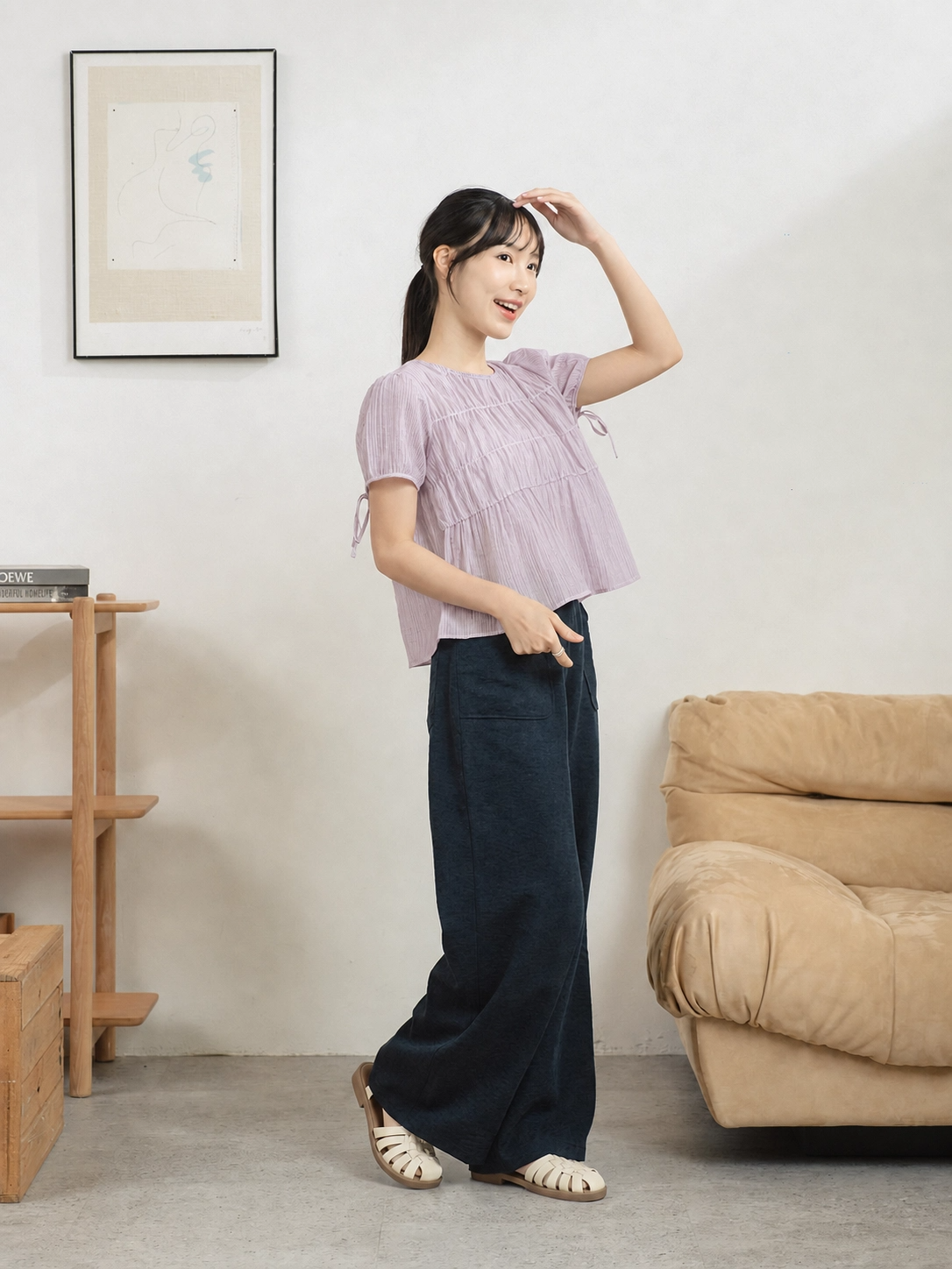 小蓬袖娃娃裝