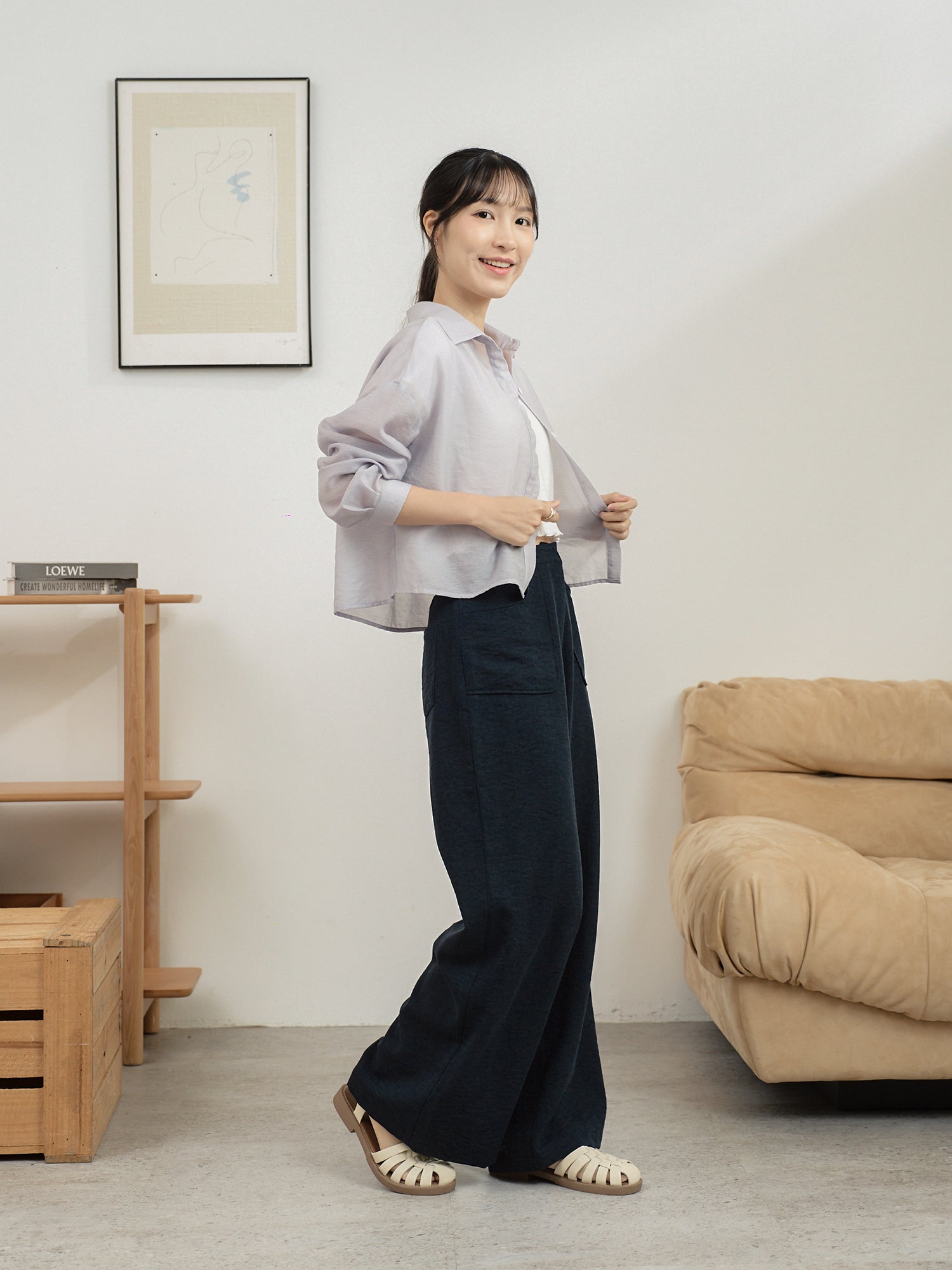 Patch Pocket Pants
