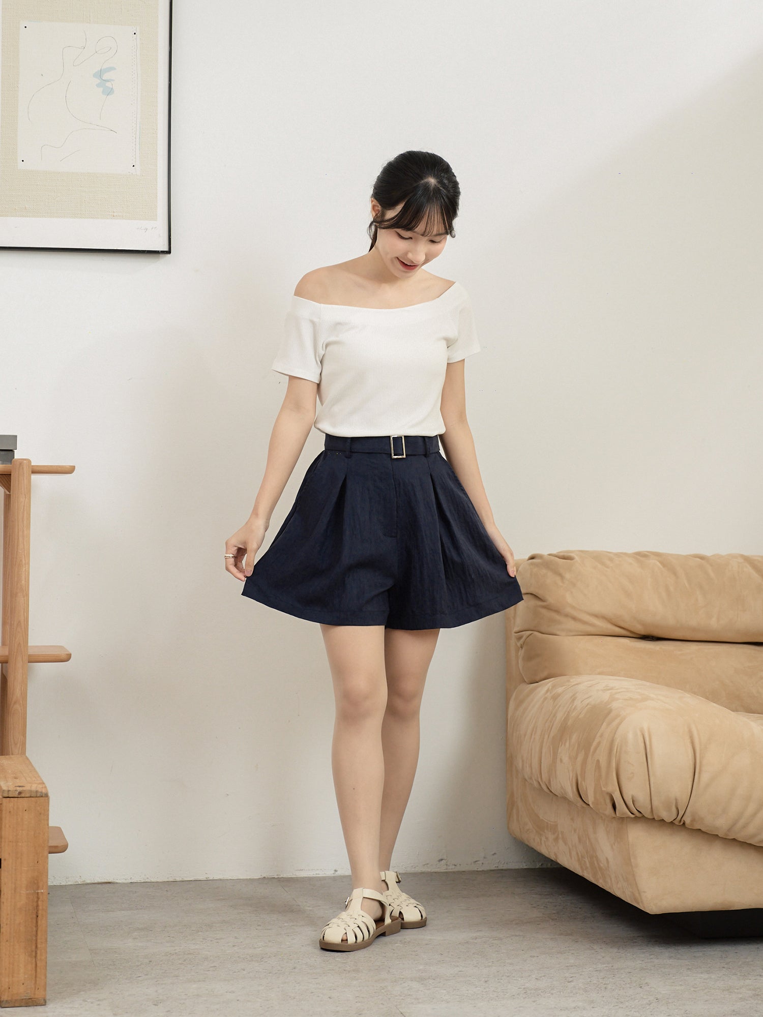 氣質船領上衣